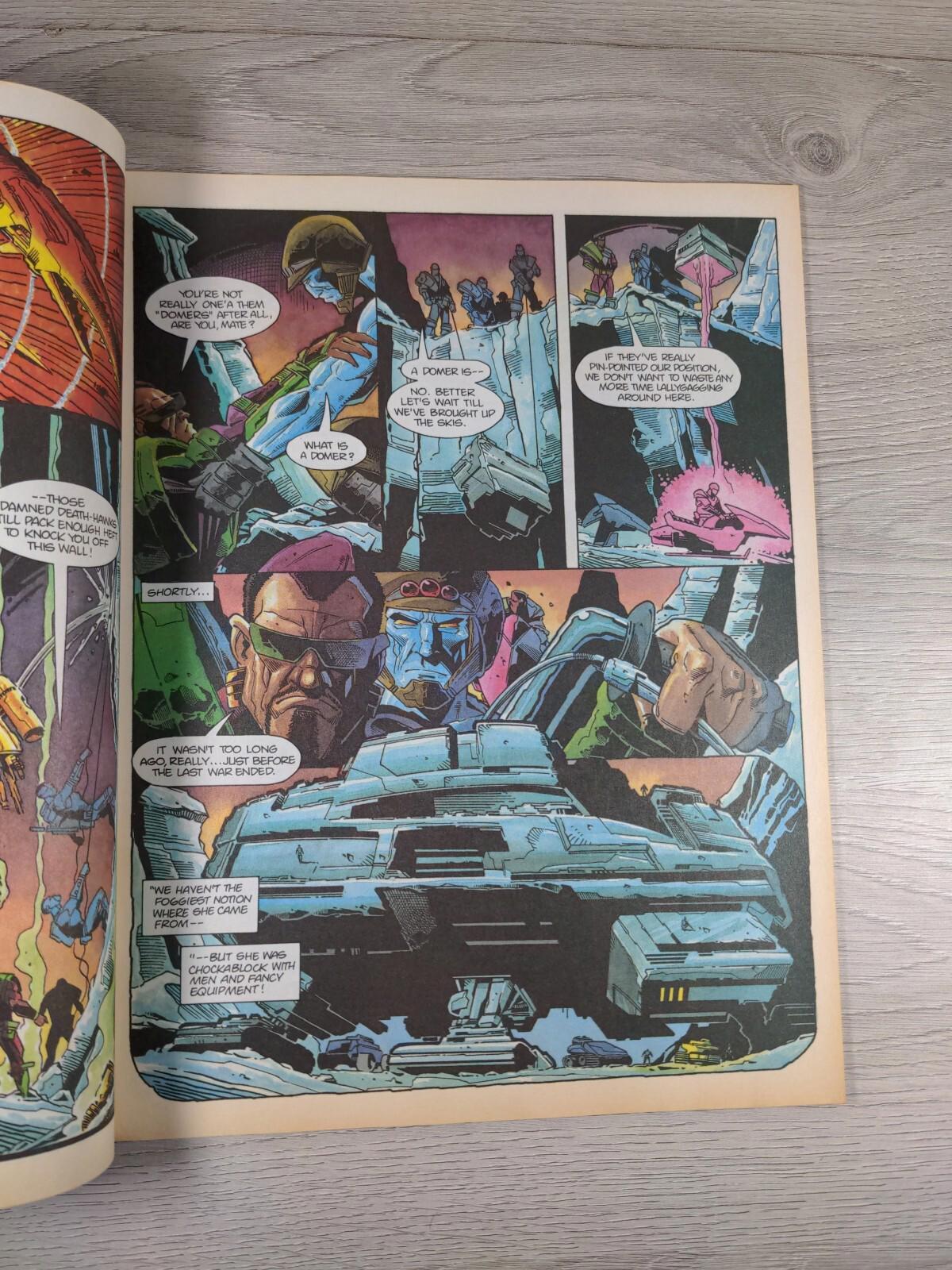 2000AD Featuring Judge Dredd Prog 734 June 1991 Vintage Comic - Retrorama UK