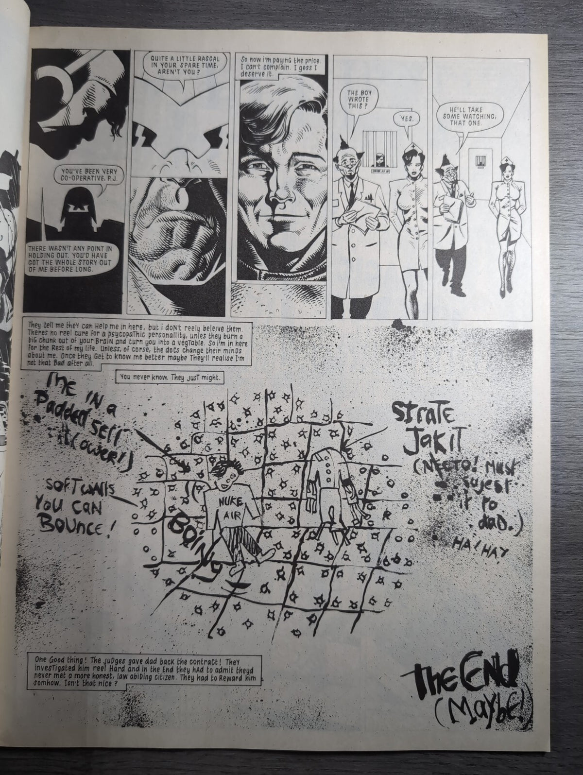 2000AD Prog 634 Featuring Judge Dread Comic 8th July 1989 Vintage Retro Comic - Retrorama UK