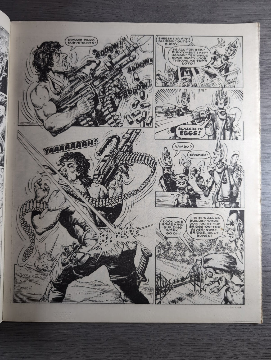 2000AD Prog 478 Featuring Juddge Dread Comic Date 12th July 1986 Vintage Comics