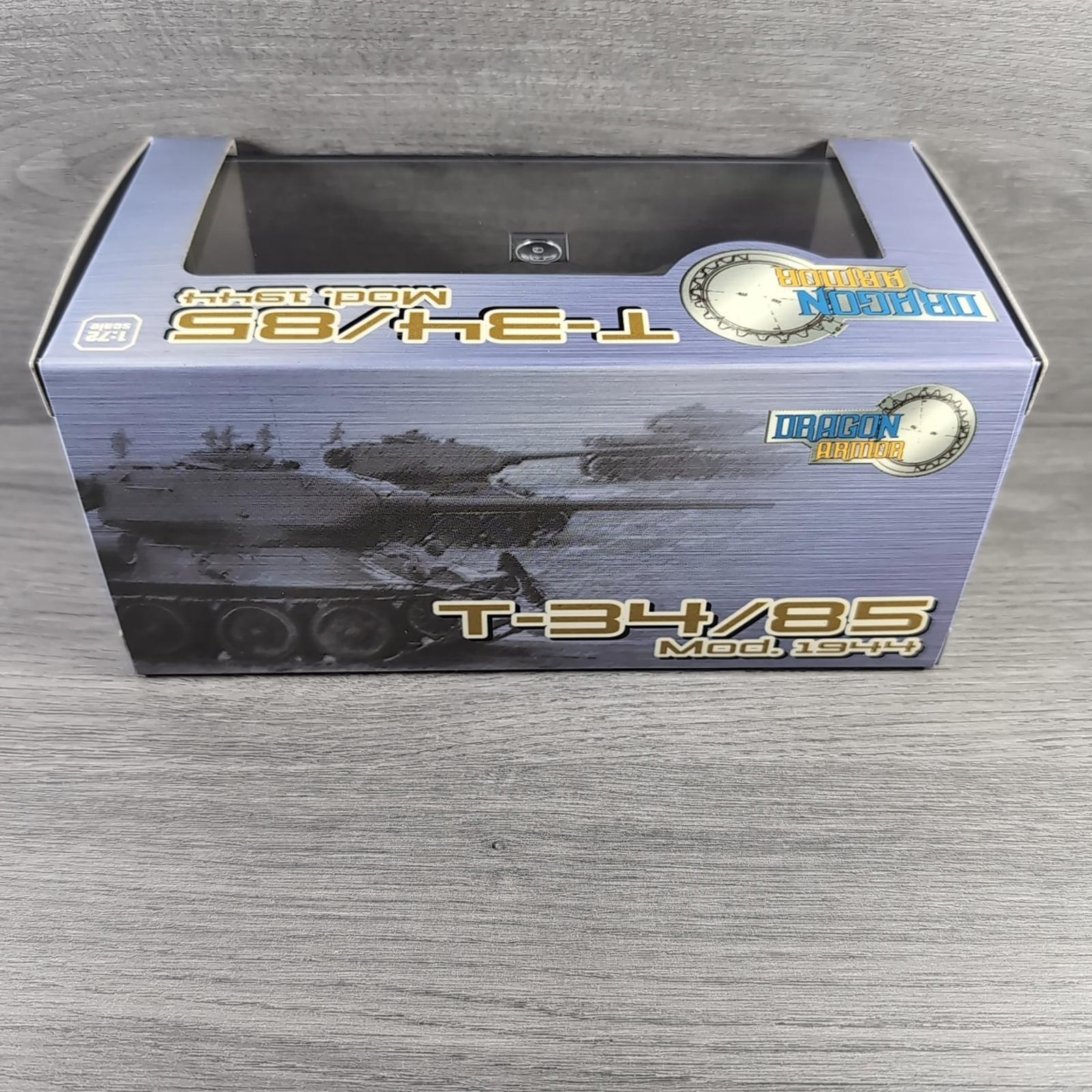 Dragon Armor T34/85 MOD 1944 German Army Poland 1944 1:72 Scale Model