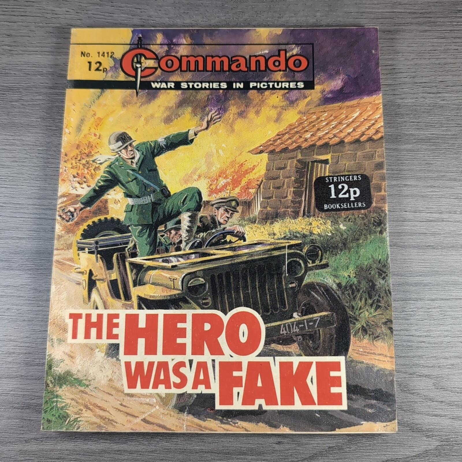 Commando Comic Issue Number 1412 The Hero Was A Fake