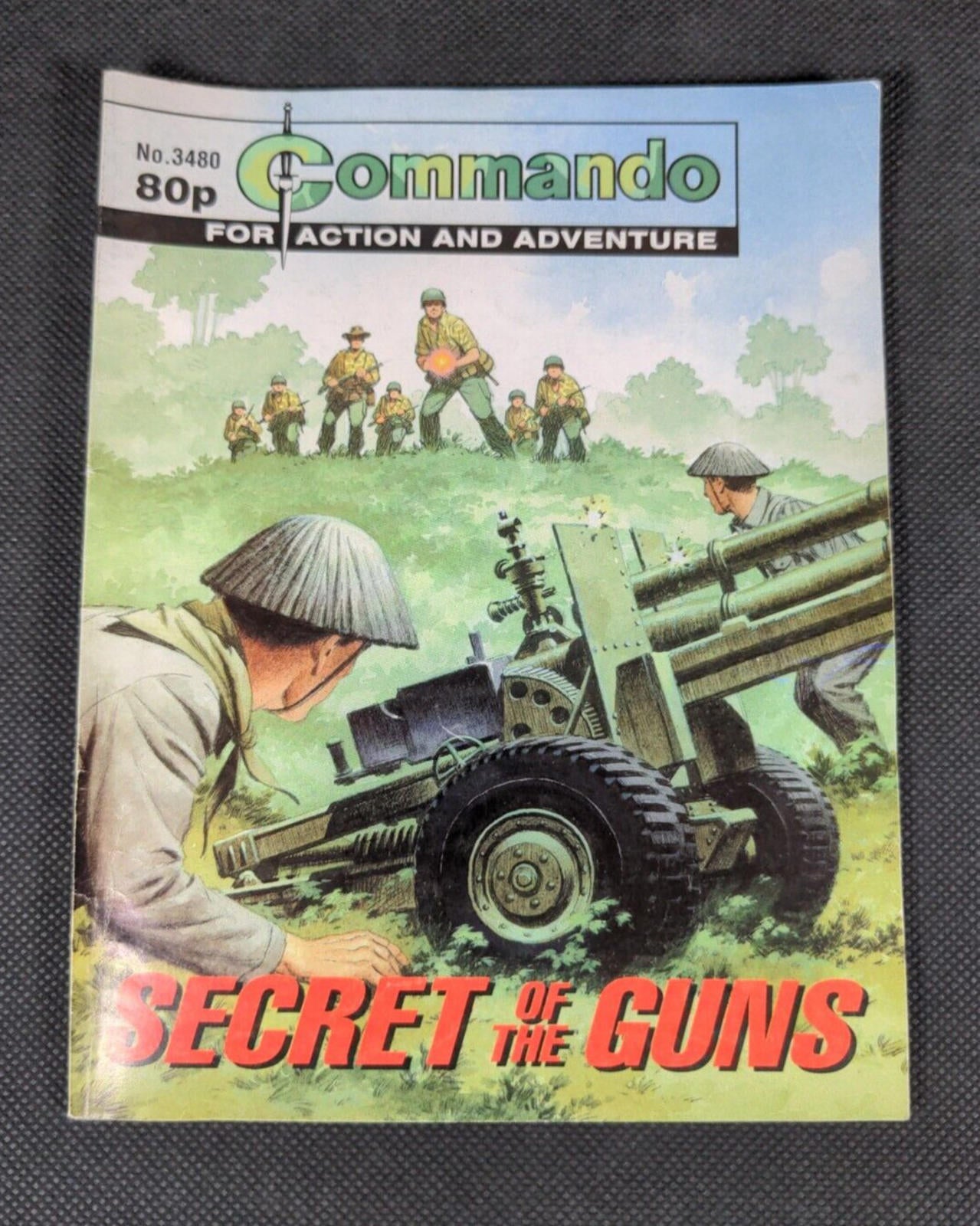 Commando Comic Issue Number 3480 Secret Of The Guns - Retrorama UK