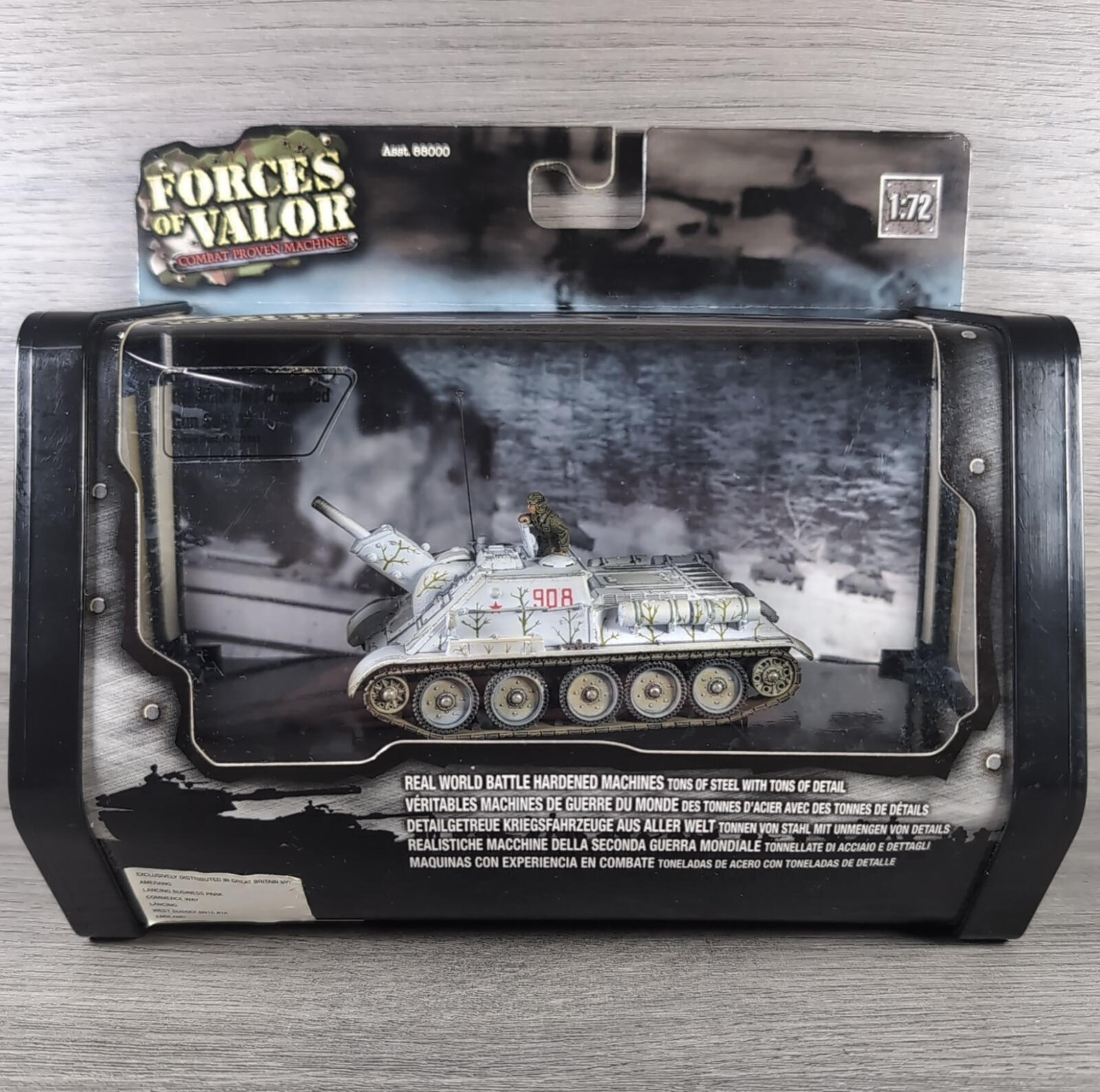 Forces Of Valour Russian Self Propelled Gun SU-122 Eastern Front 1:72 Scale
