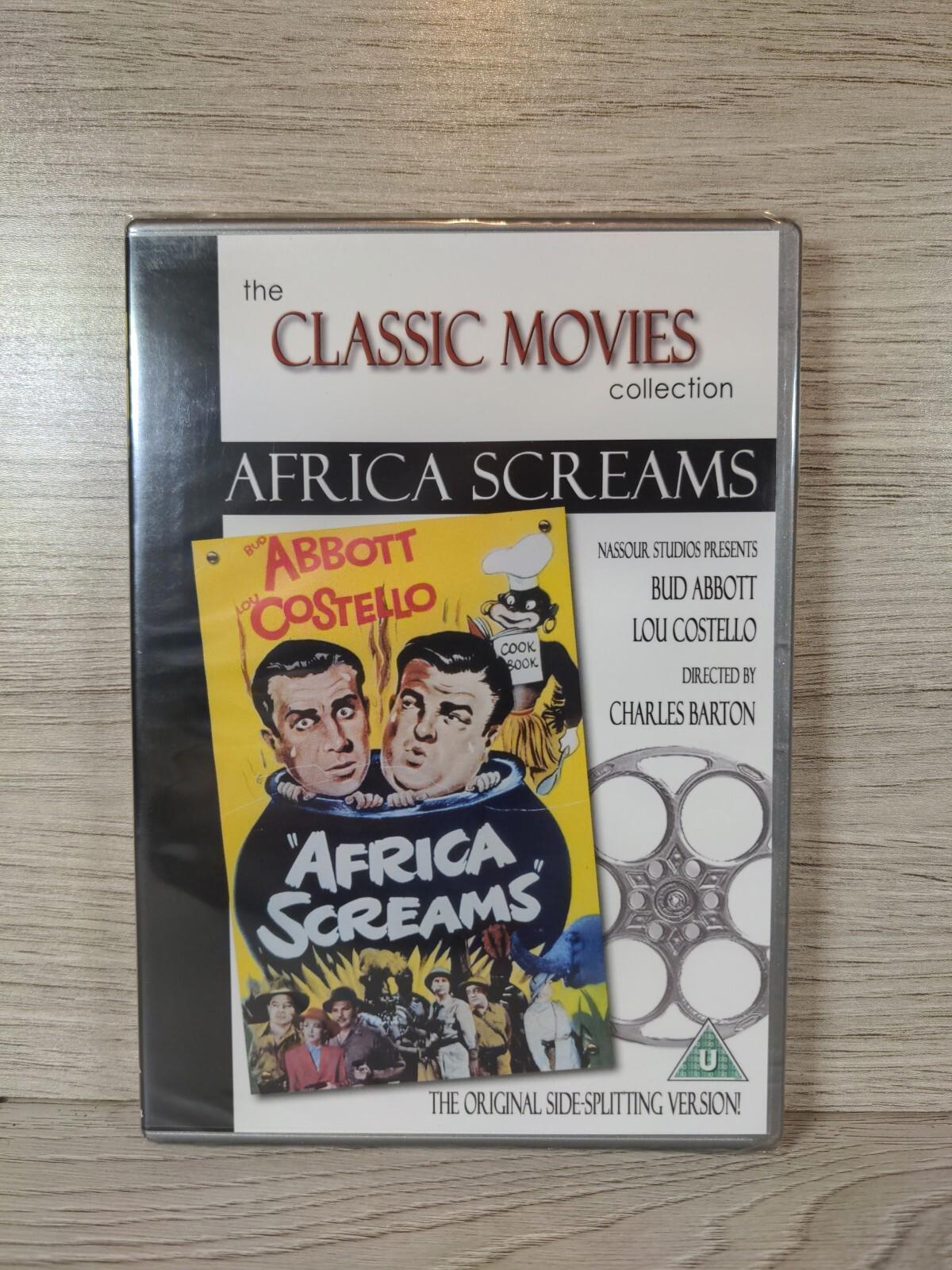 Africa Screams Abbott & Costello The Classic Movies Collection DVD New & Sealed