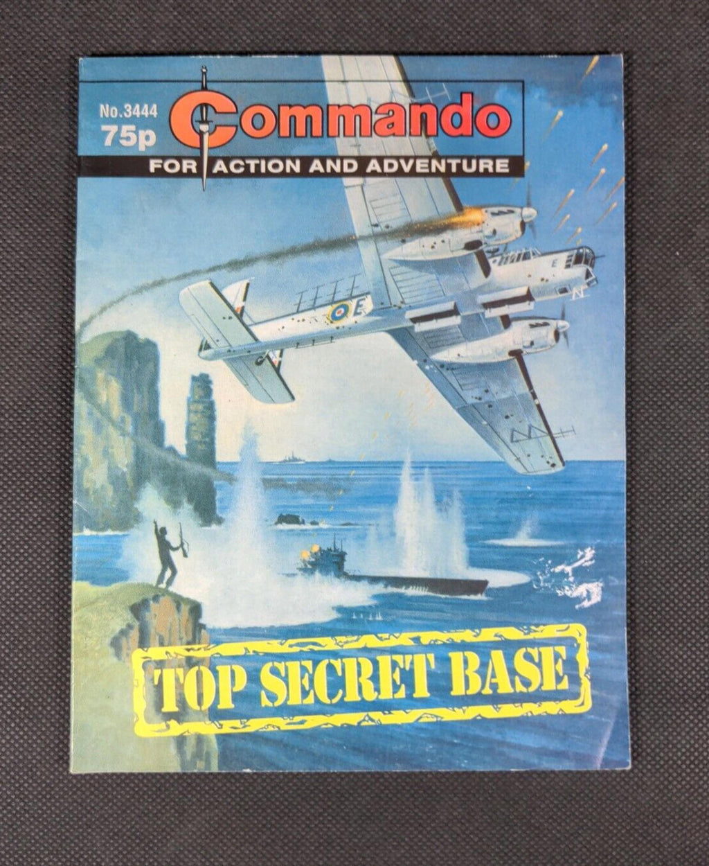 Commando Comic Issue Number 3444 Top Secret Base - Retrorama UK