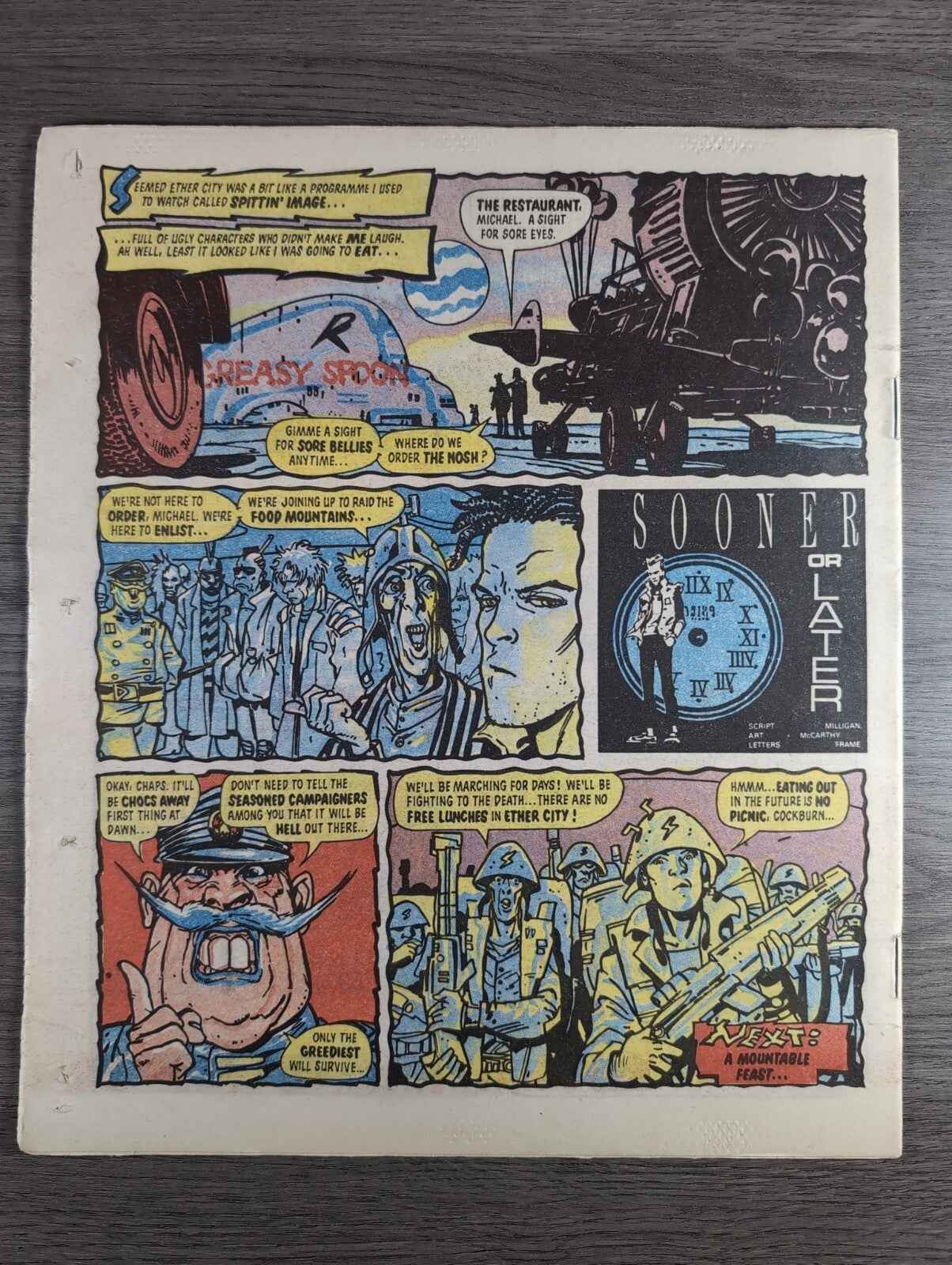 2000AD Prog 476 Featuring Juddge Dread Comic Date 28th June 1986 Vintage Comics