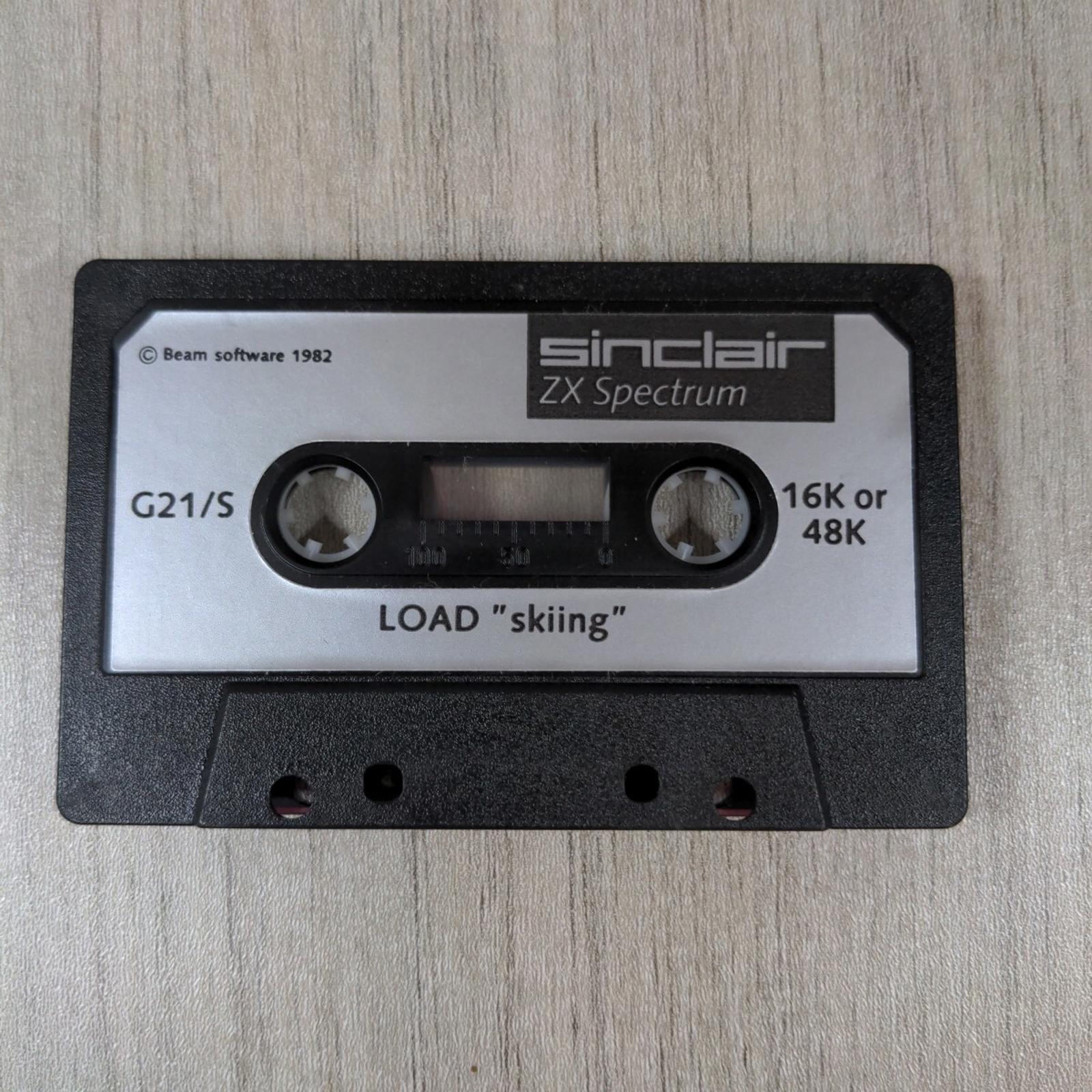 Horace Goes Skiing ZX Spectrum 16K 48K Game Cassete Tested & Working