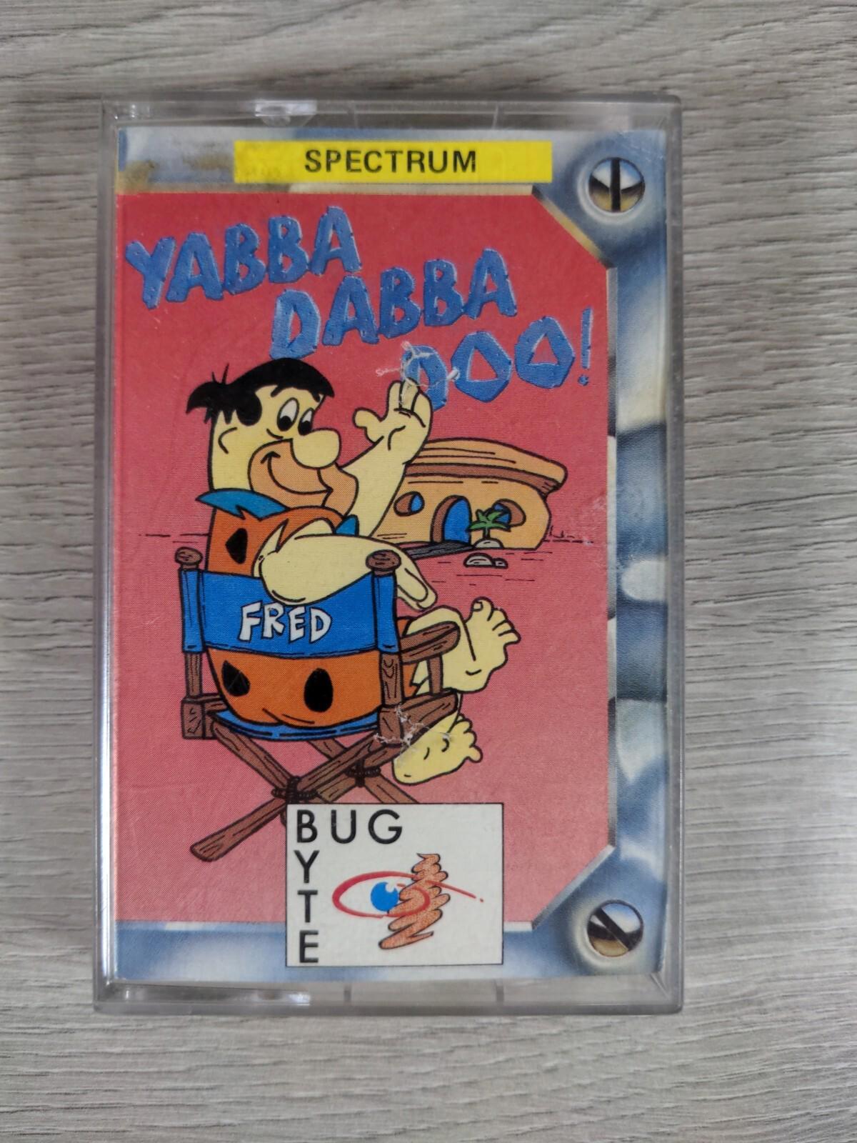 Yabba Dabba Doo! ZX Spectrum 48K 128K Video Game Cassette Tested & Working - Retrorama UK