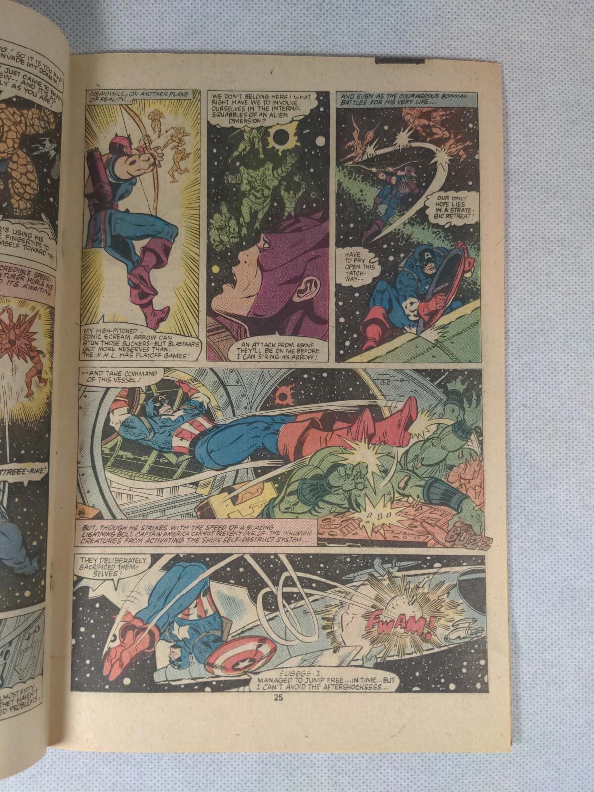 Marvel Comics Two-In-One The Thing And The Avengers #75 May 1981