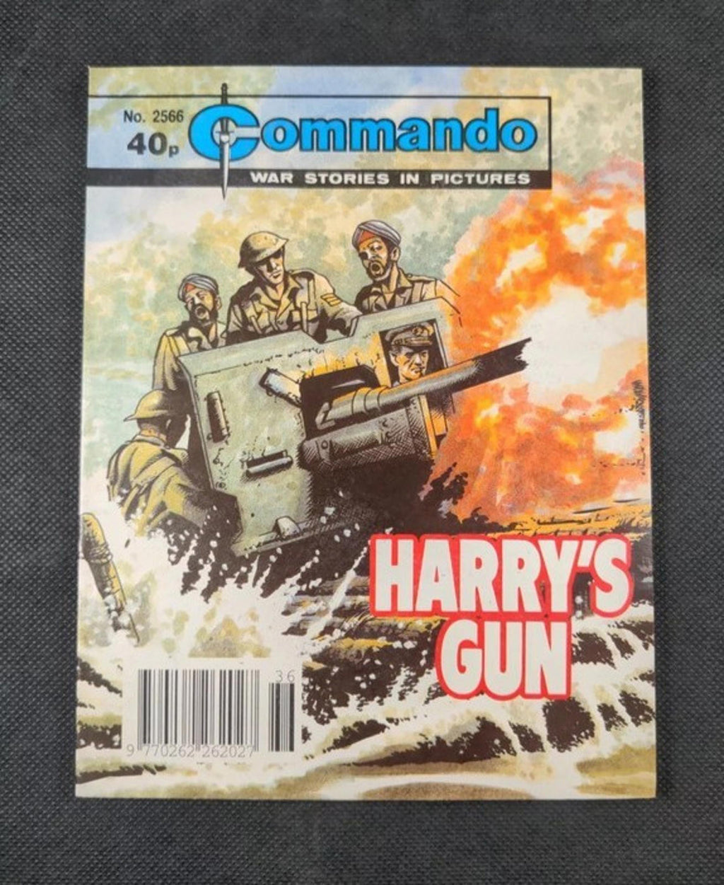 Commando Comic Issue Number 2566 Harry's Gun - Retrorama UK