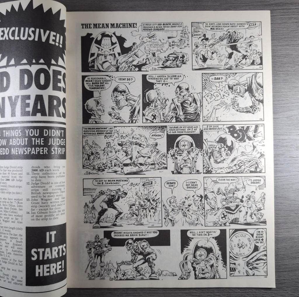 2000AD Prog 590 Featuring Judge Dredd 3rd September 1988 Vintage Comic