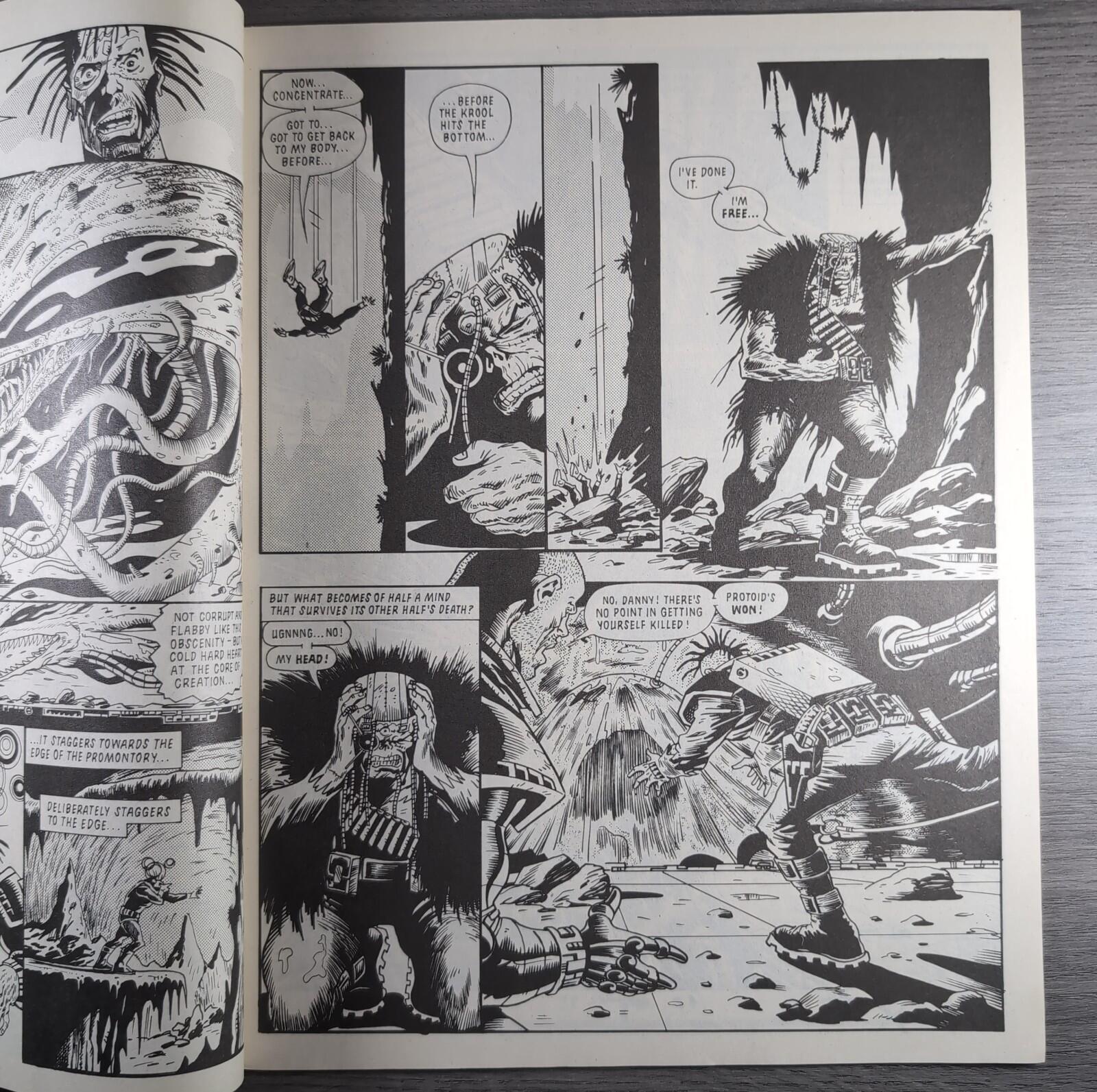 2000AD Prog 584 Featuring Judge Dredd 23rd July 1988 Vintage Comic