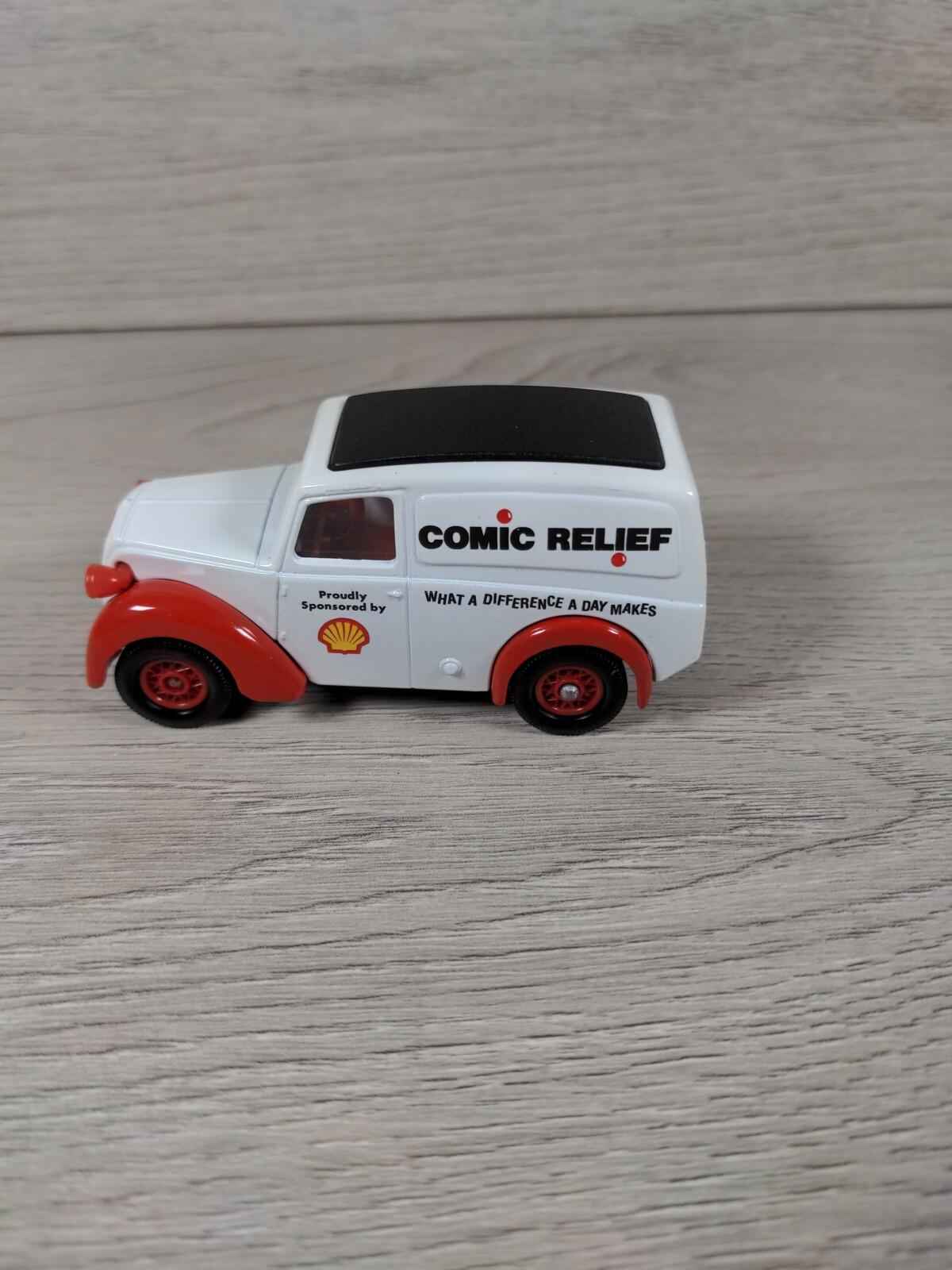 Lledo Comic Relief Van In A Can Vintage Diecast Model Morris Van - Retrorama UK