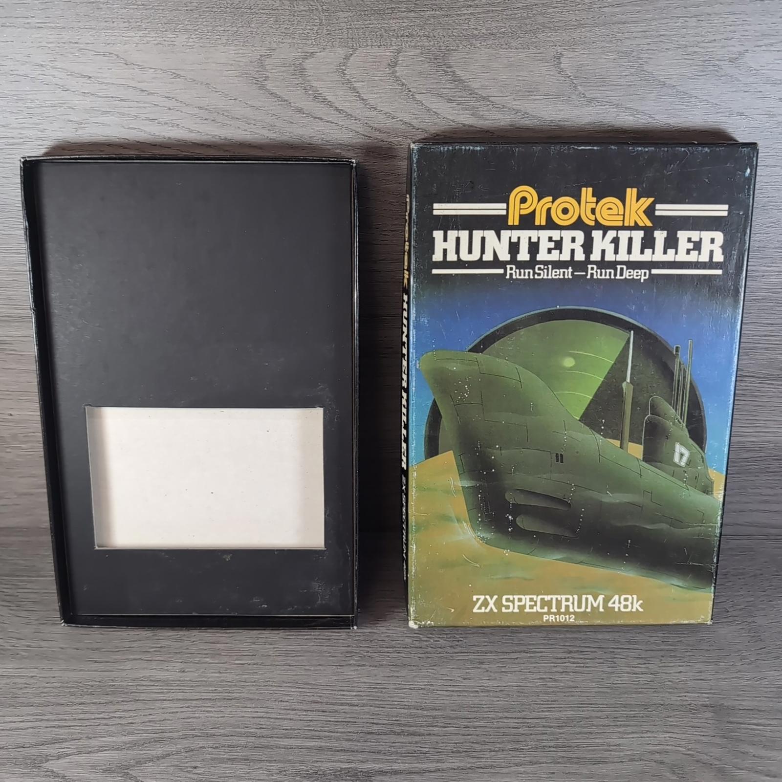Hunter Killer - Protek 48K  ZX Spectrum Tested & Working 1983 Big Box PR1012 - Retrorama UK