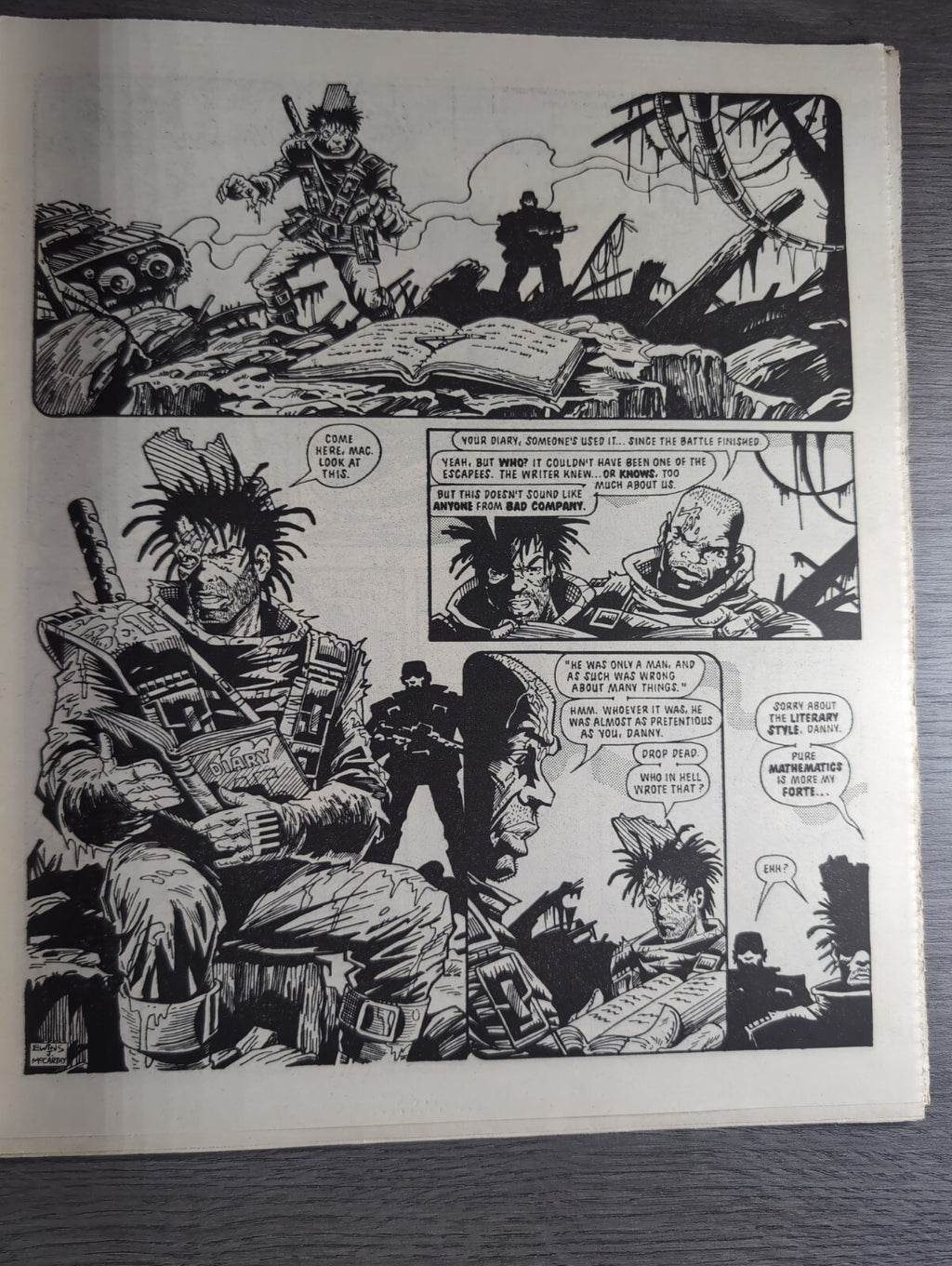 2000AD Prog 517 Featuring Judge Dread Comic 11th April 1987 Vintage Retro Comic