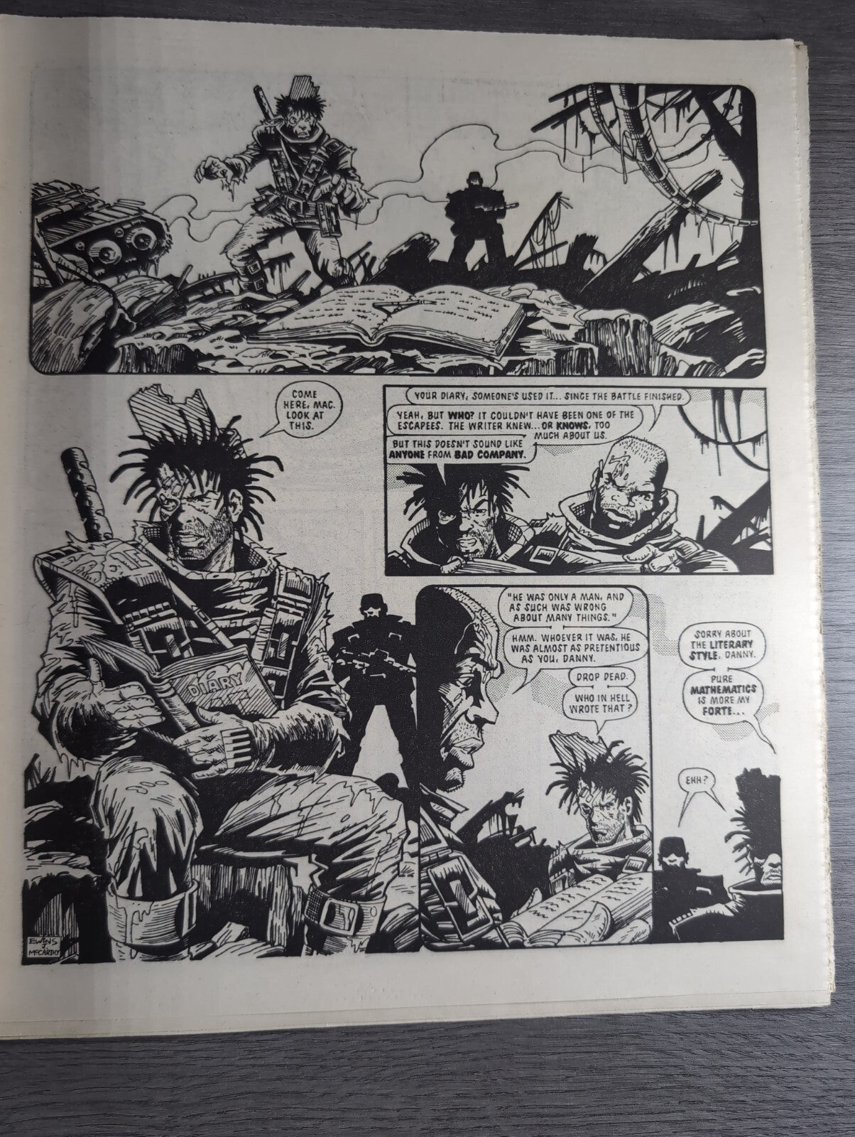 2000AD Prog 517 Featuring Judge Dread Comic 11th April 1987 Vintage Retro Comic