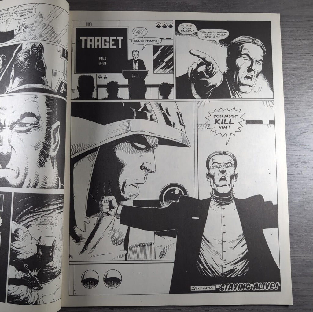2000AD Prog 571 Featuring Judge Dredd 23rd April 1988 Vintage Comic
