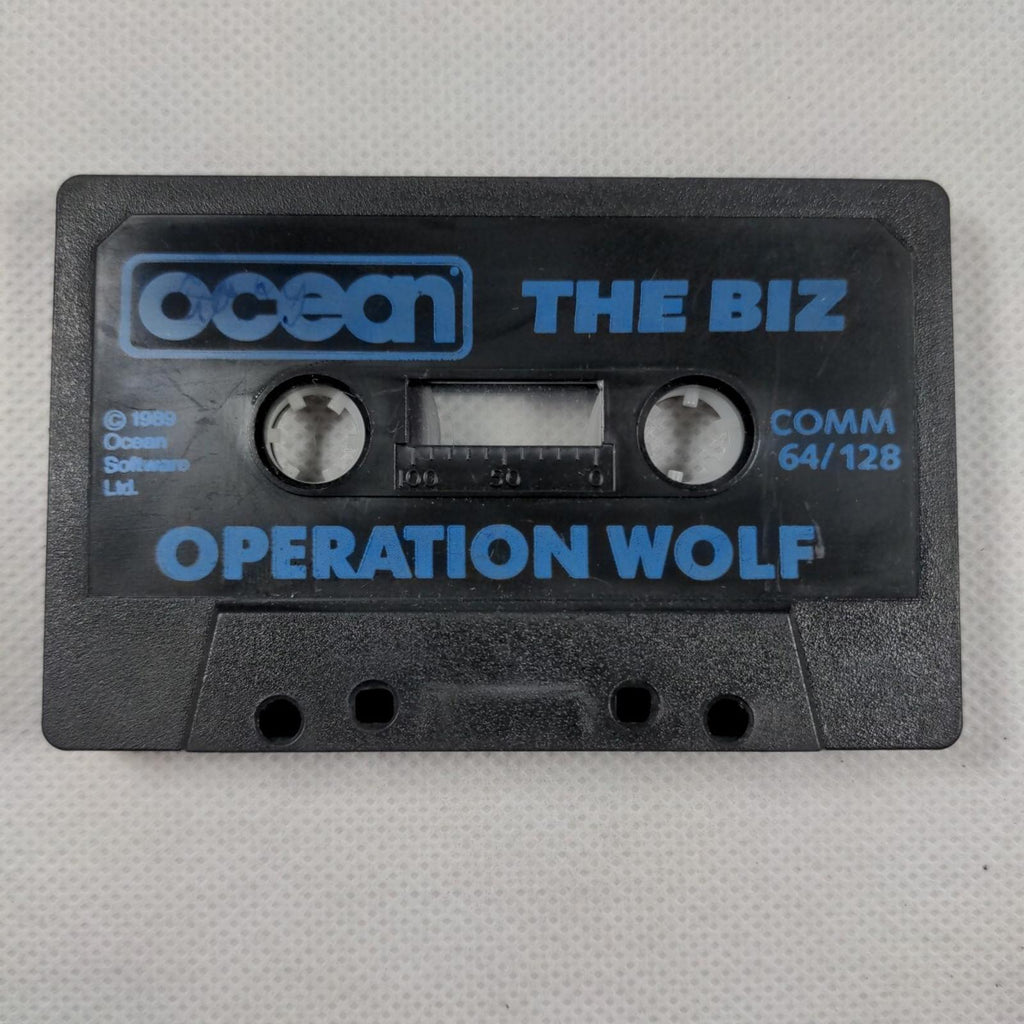Operation Wolf Commodore 64 C64 Video Game Cassette Only Tested & Working
