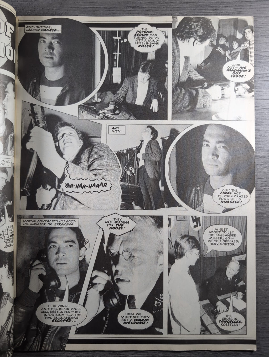 Eagle Comic 6th August 1983 Vintage Retro UK Comic