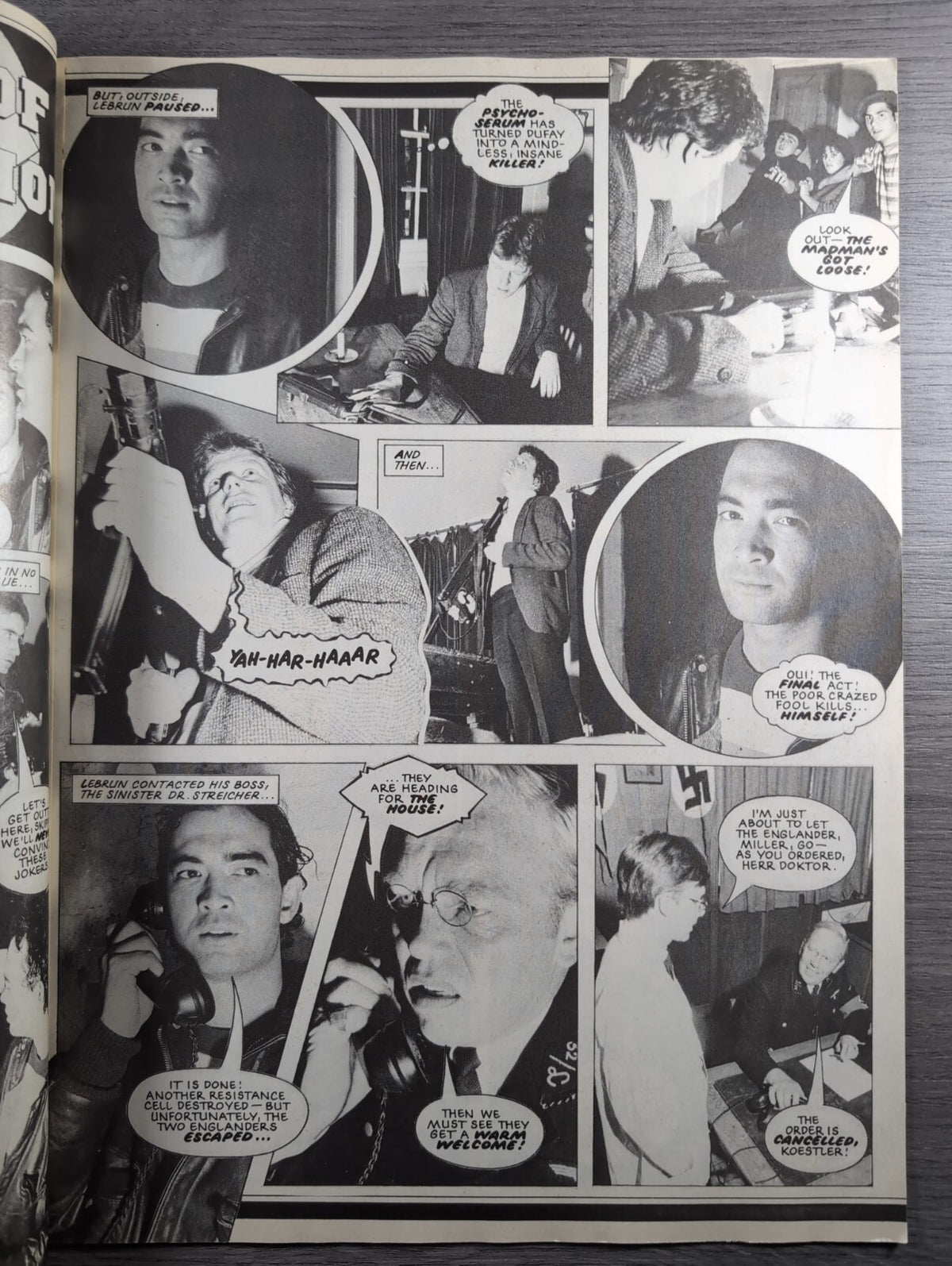 Eagle Comic 6th August 1983 Vintage Retro UK Comic