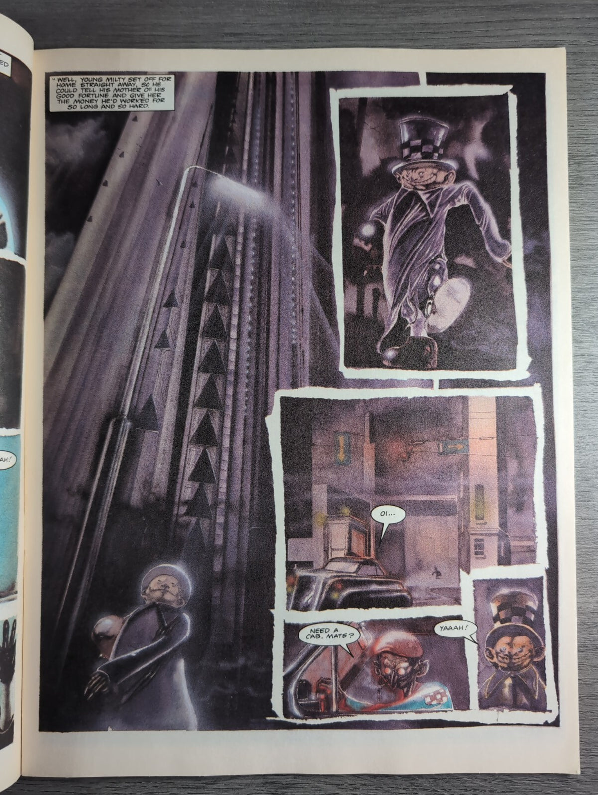2000AD Prog 826 Featuring Judge Dredd Comic 13th March 1993 Vintage Retro Comic