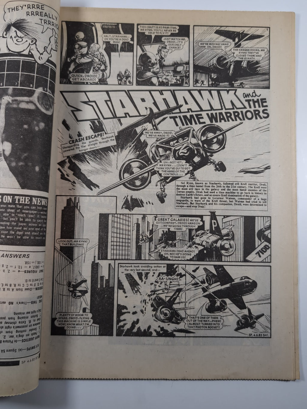 Spike Comic Issue No. 20 June 4th 1983 D.C Thomson Vintage Retro Comic