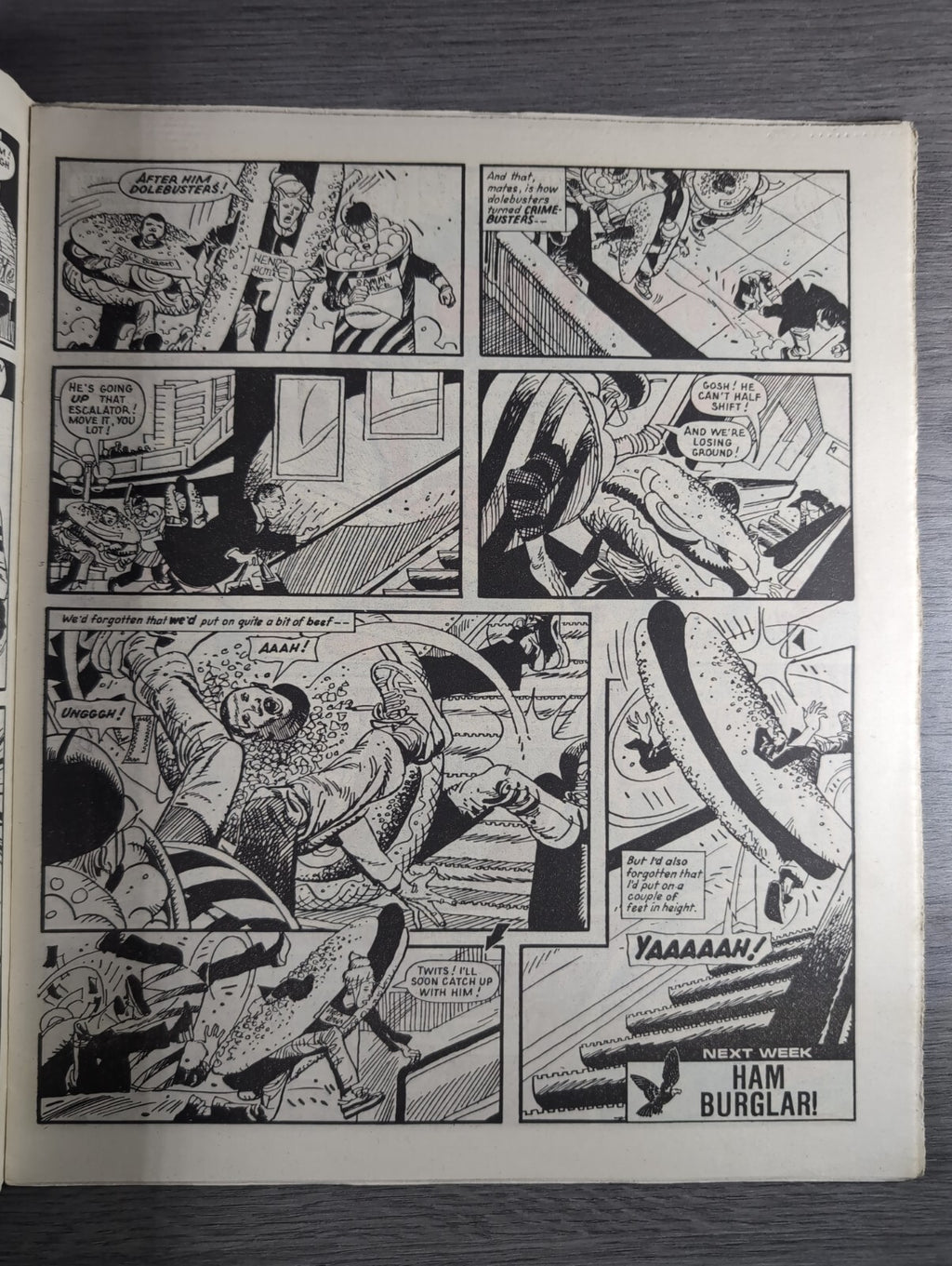 Eagle Comic Issue No. 233 6th September 1986 Vintage Retro UK Comic