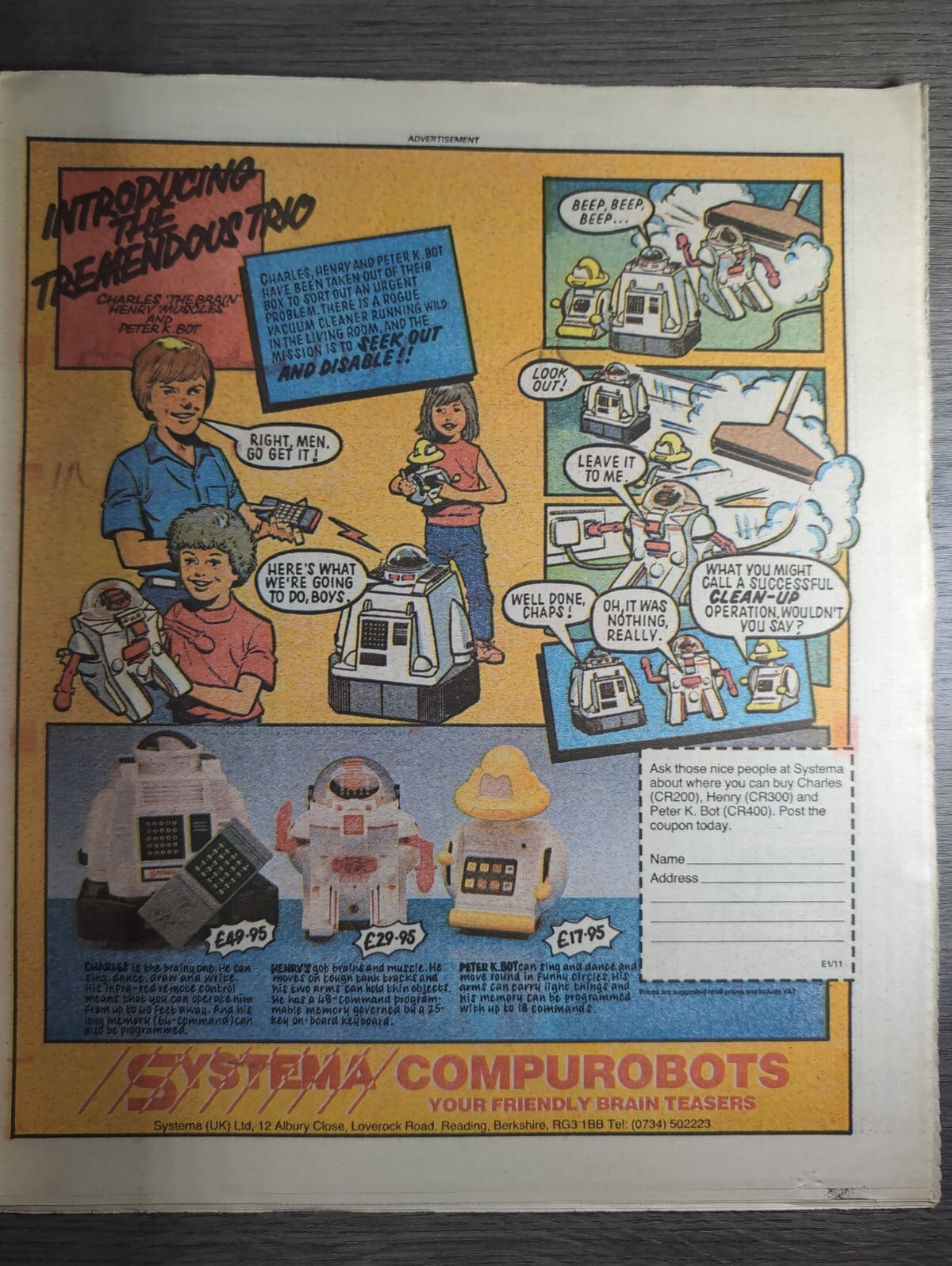 Eagle Comic Issue No. 241 1st November 1986 Vintage Retro UK Comic