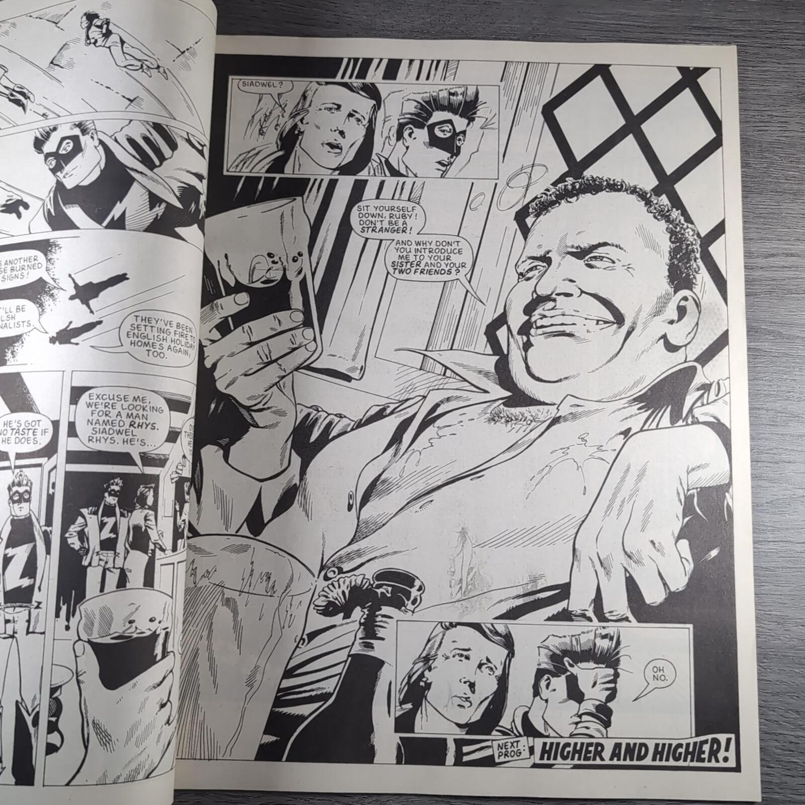 2000AD Prog 541 Featuring Judge Dredd 26th September 1987 Vintage Comic