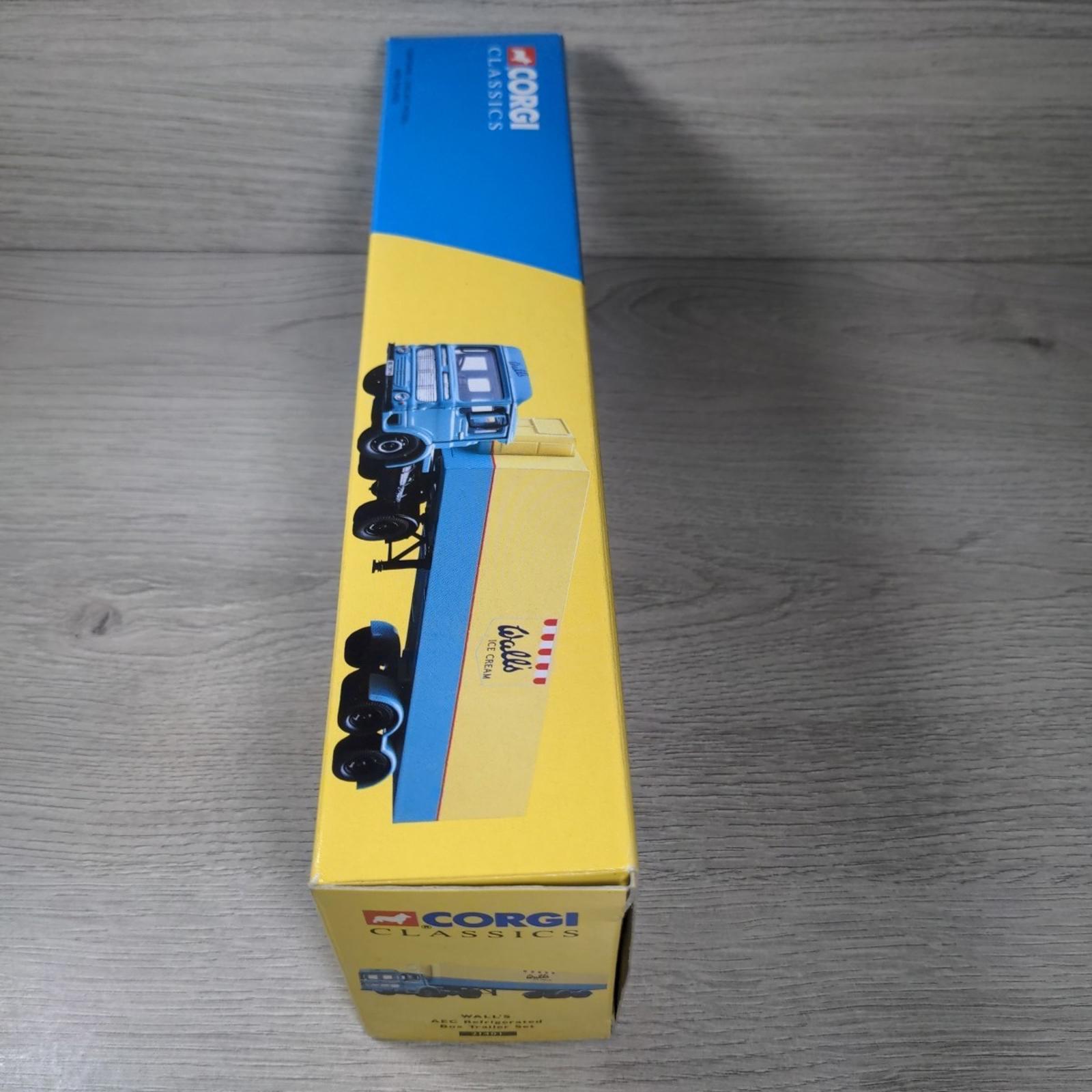 Corgi Classics Walls Ice Cream AEC Refrigerated Box Trailer Set 21401 Die-Cast