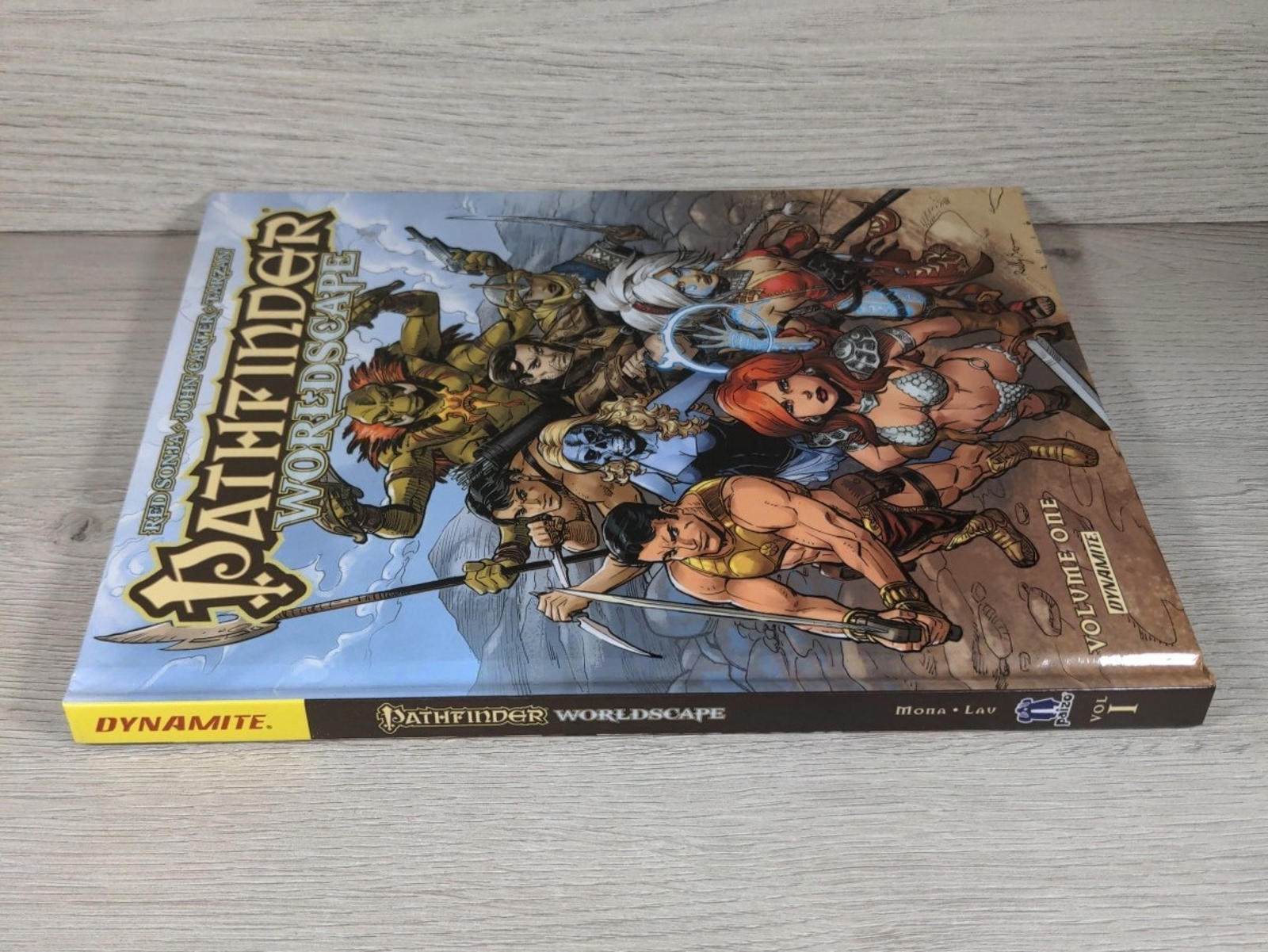 Pathfinder: Worldscape by Erik Mona Hardcover Graphic Novel 2017 Dynamite Comics