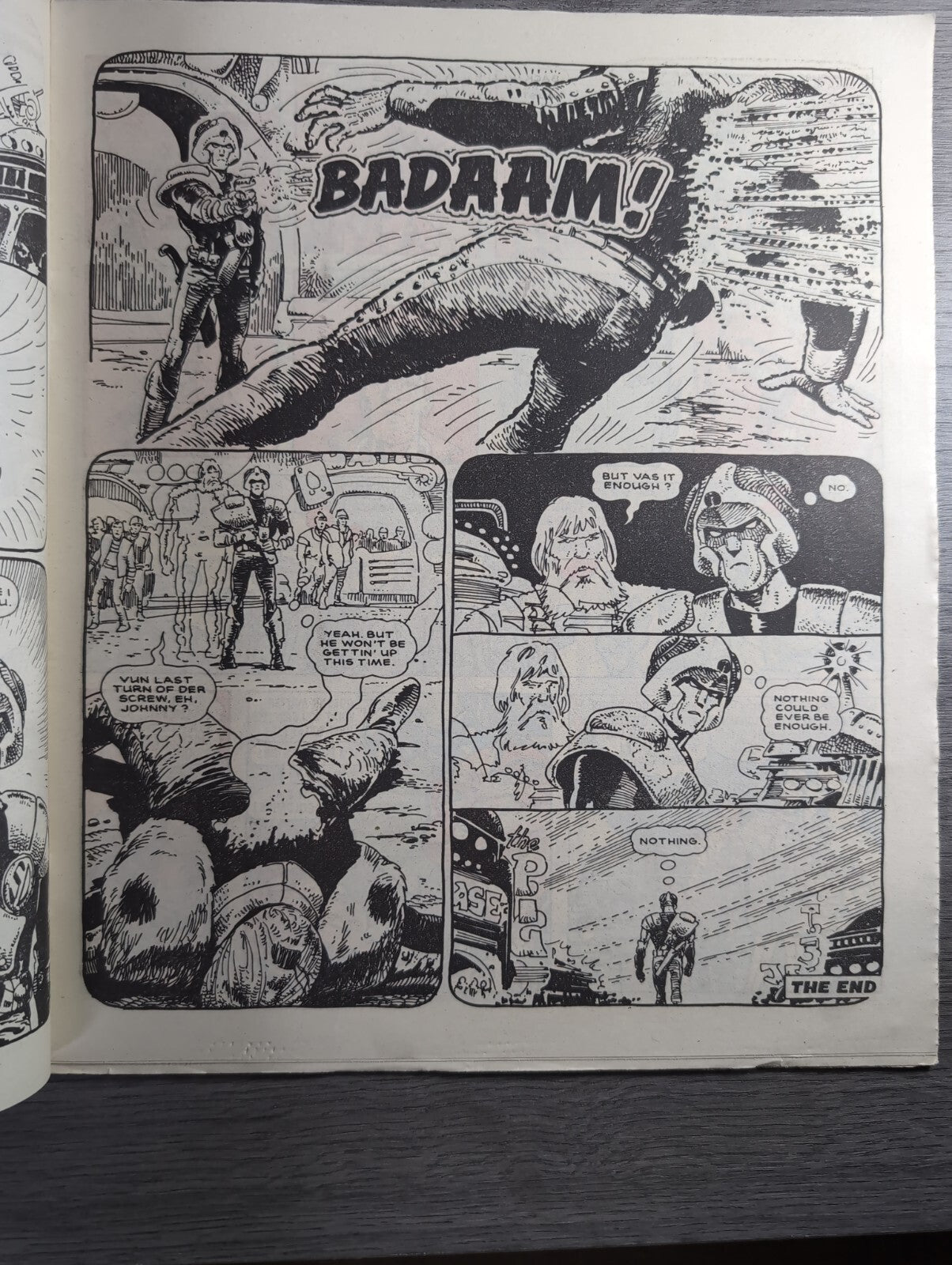 2000AD Prog 489 Featuring Judge Dread Comic Date 27th Sept 1986 Retro Comic