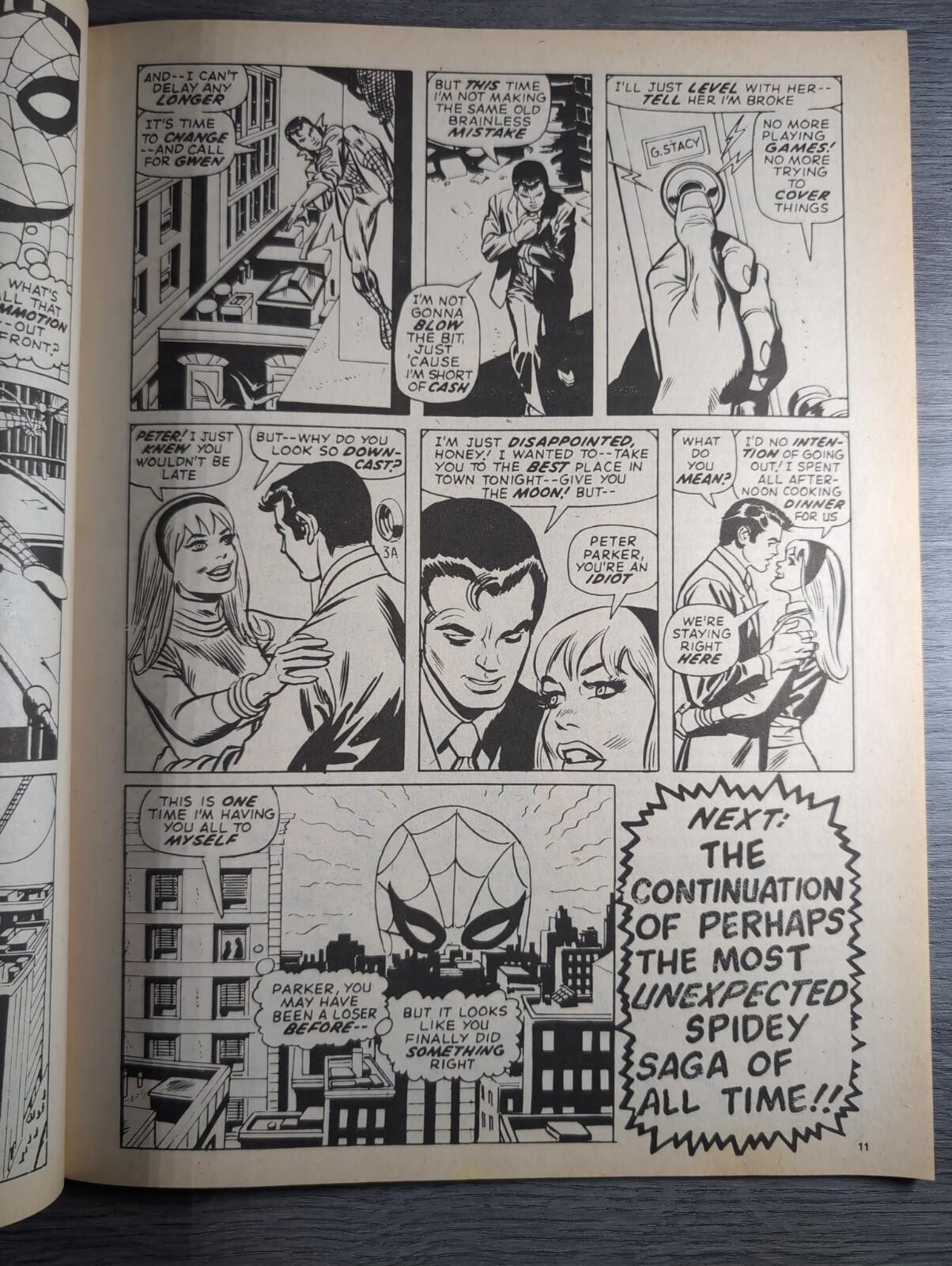 Spider-Man Comics Weekly No 136 Marvel Comics UK 20th September 1975