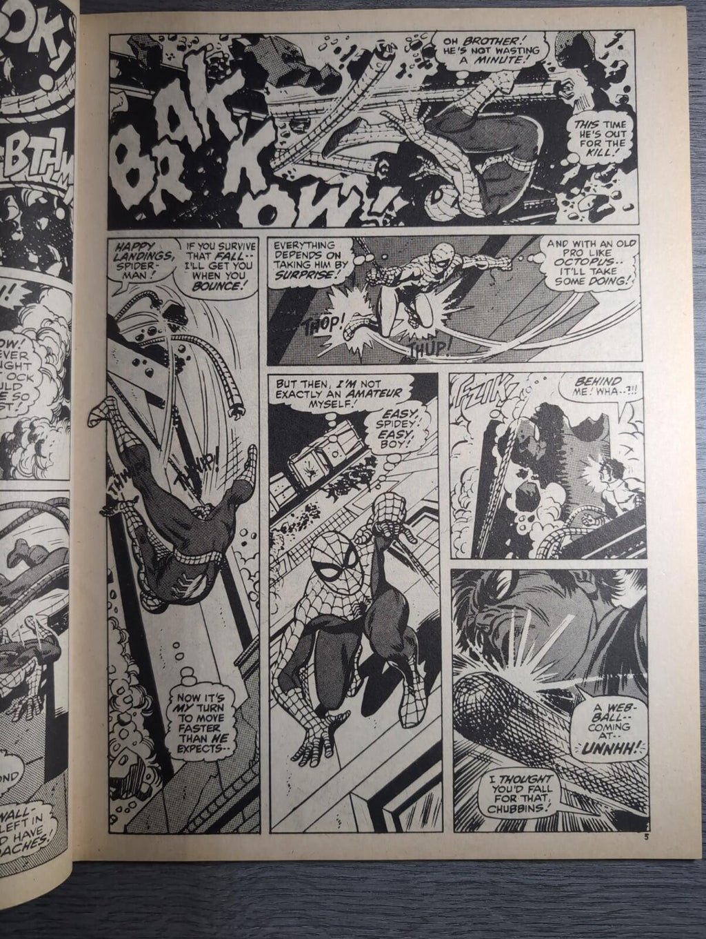Spider-Man Comics Weekly No 116 Marvel Comics UK 2nd May 1975 Vintage Comic