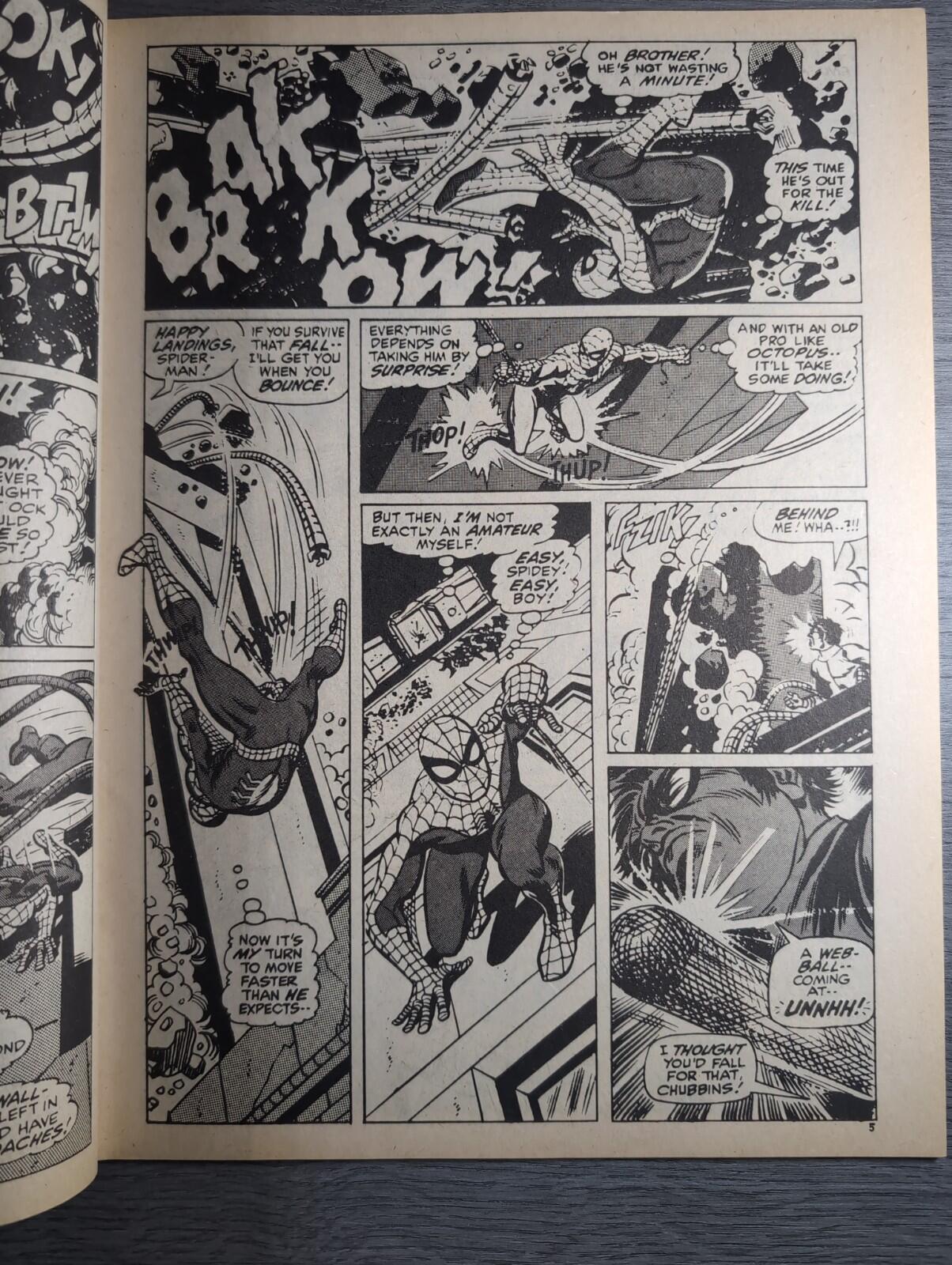Spider-Man Comics Weekly No 116 Marvel Comics UK 2nd May 1975 Vintage Comic