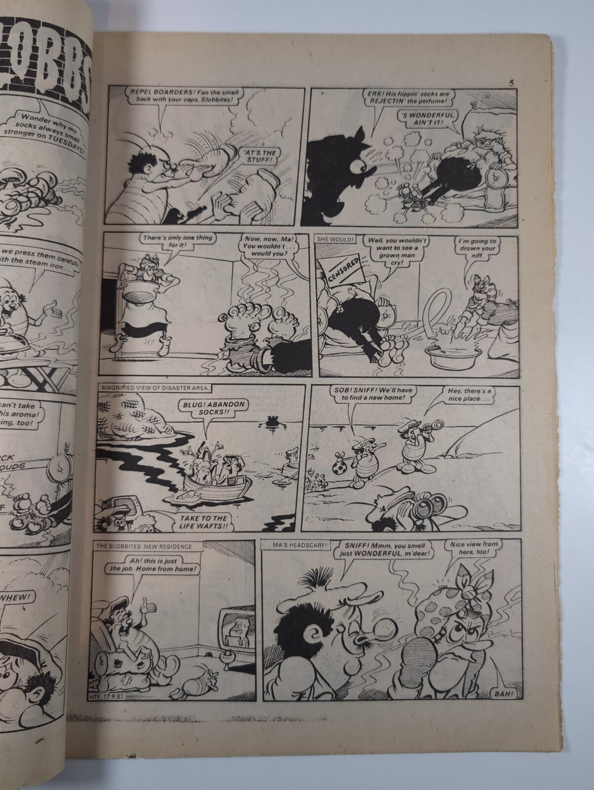Nutty Comic Featuring Bananaman Issue No. 188 Sept 17th 1983 Vintage Retro Comic