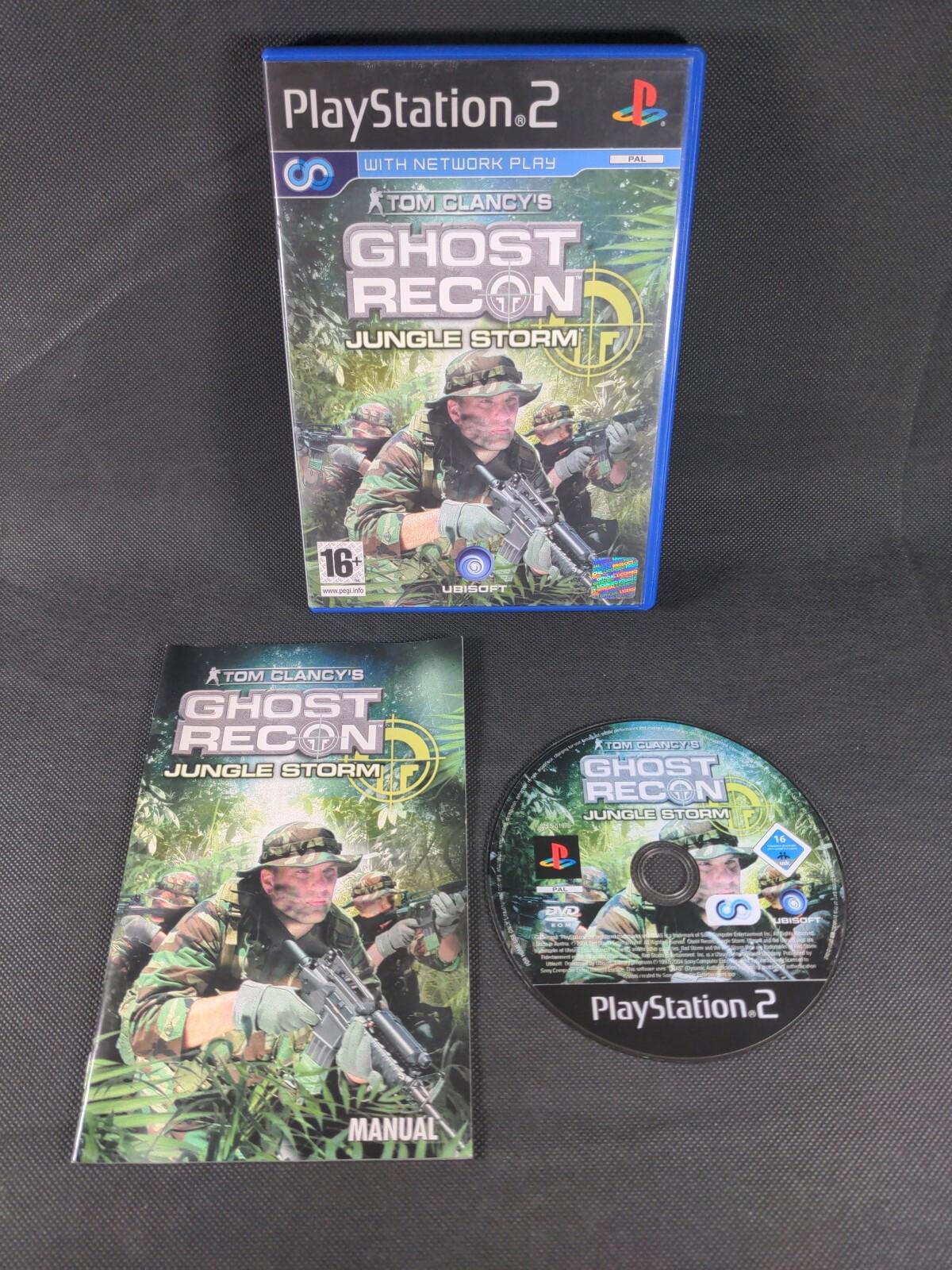 Tom Clancy's Ghost Recon: Jungle Storm PS2 UK PAL Region - Retrorama UK