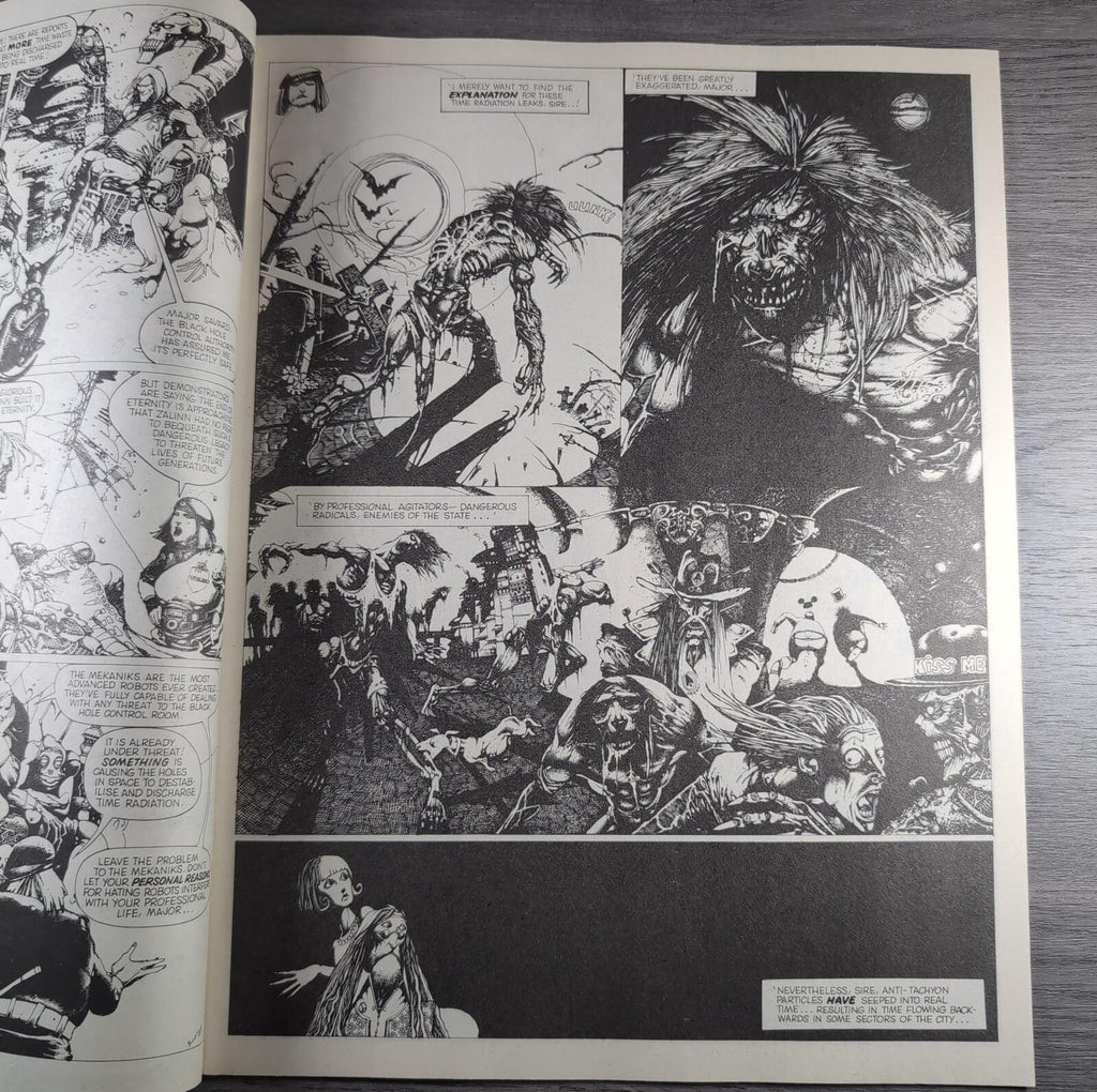 2000AD Prog 563 Featuring Judge Dredd 27th February 1988 Vintage Comic