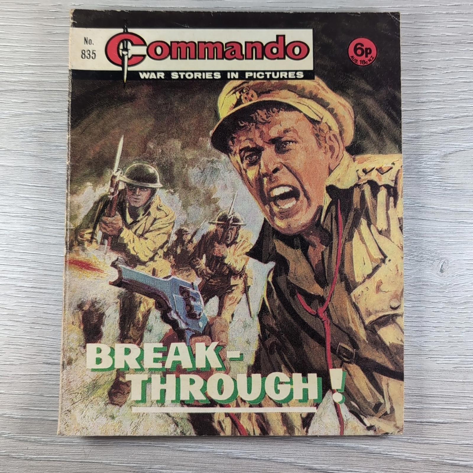 Commando Comic Issue Number 835 Break-Through!