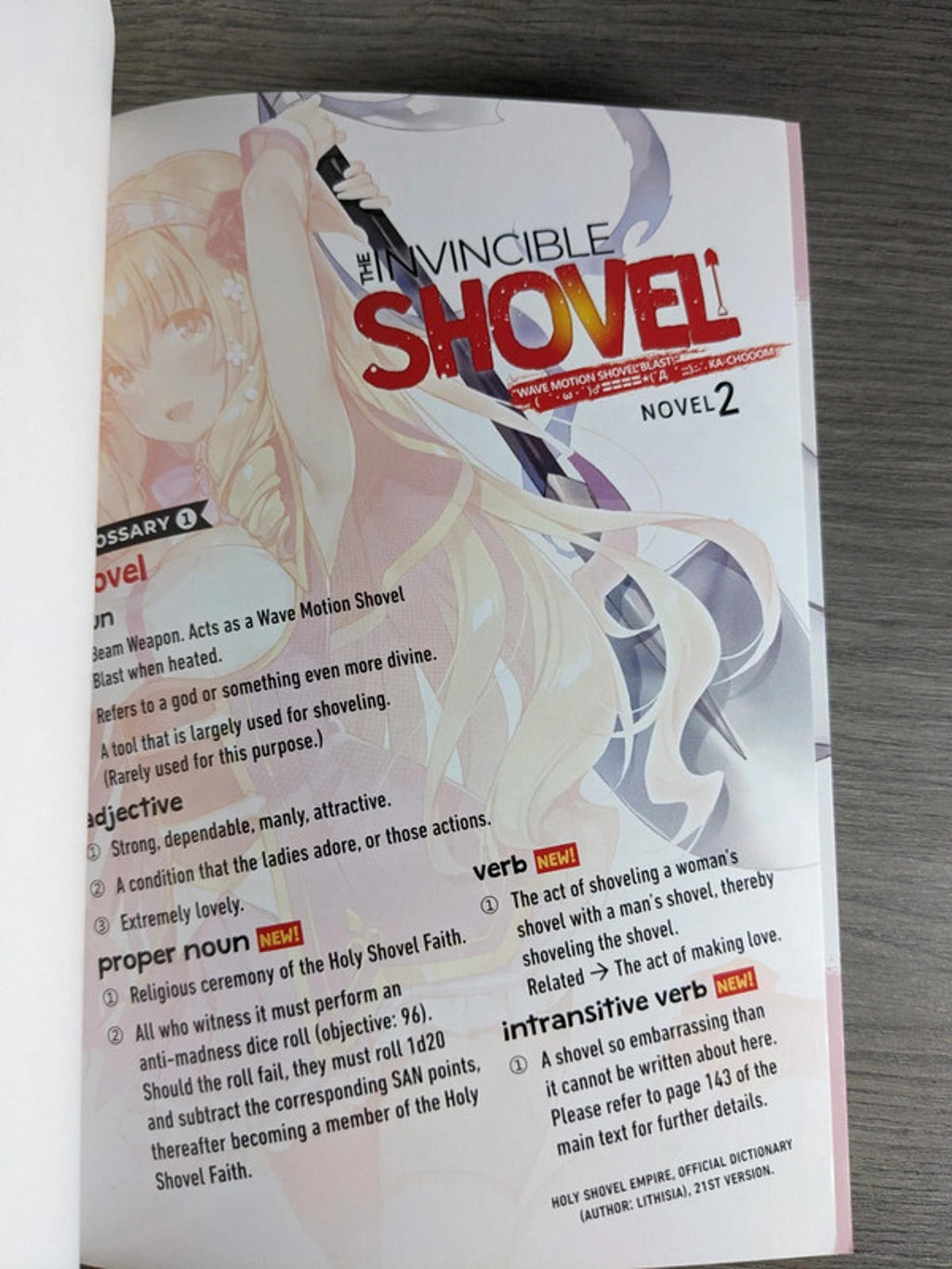 The Invincible Shovel Vol. 2 by Yasohachi Tsuchise Light Novel Paperback Book 2020 - Retrorama UK