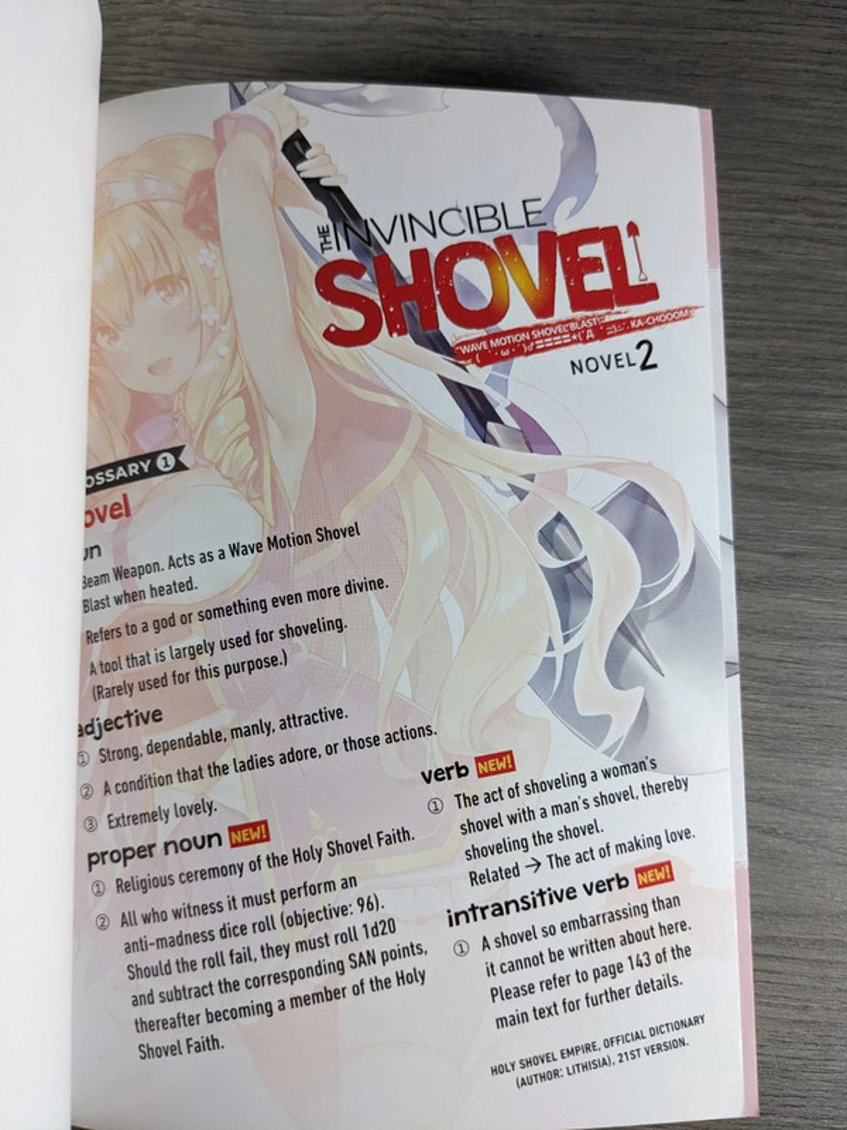 The Invincible Shovel Vol. 2 by Yasohachi Tsuchise Light Novel Paperback Book 2020 - Retrorama UK