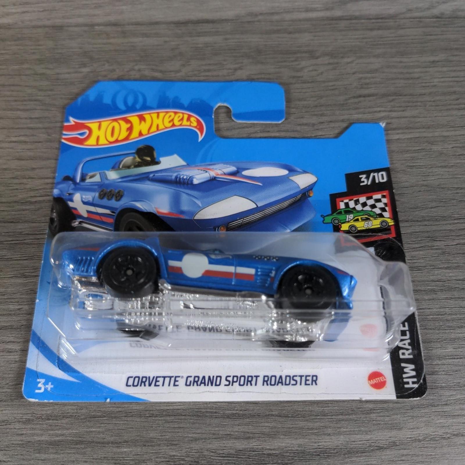 Hot Wheels Corvette Grand Sport Roadster HW Race City 2021 Diecast Car 37/250