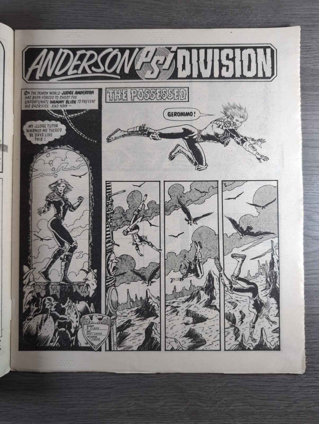 2000AD Prog 477 Featuring Juddge Dread Comic Date 5th July 1986 Vintage Comics