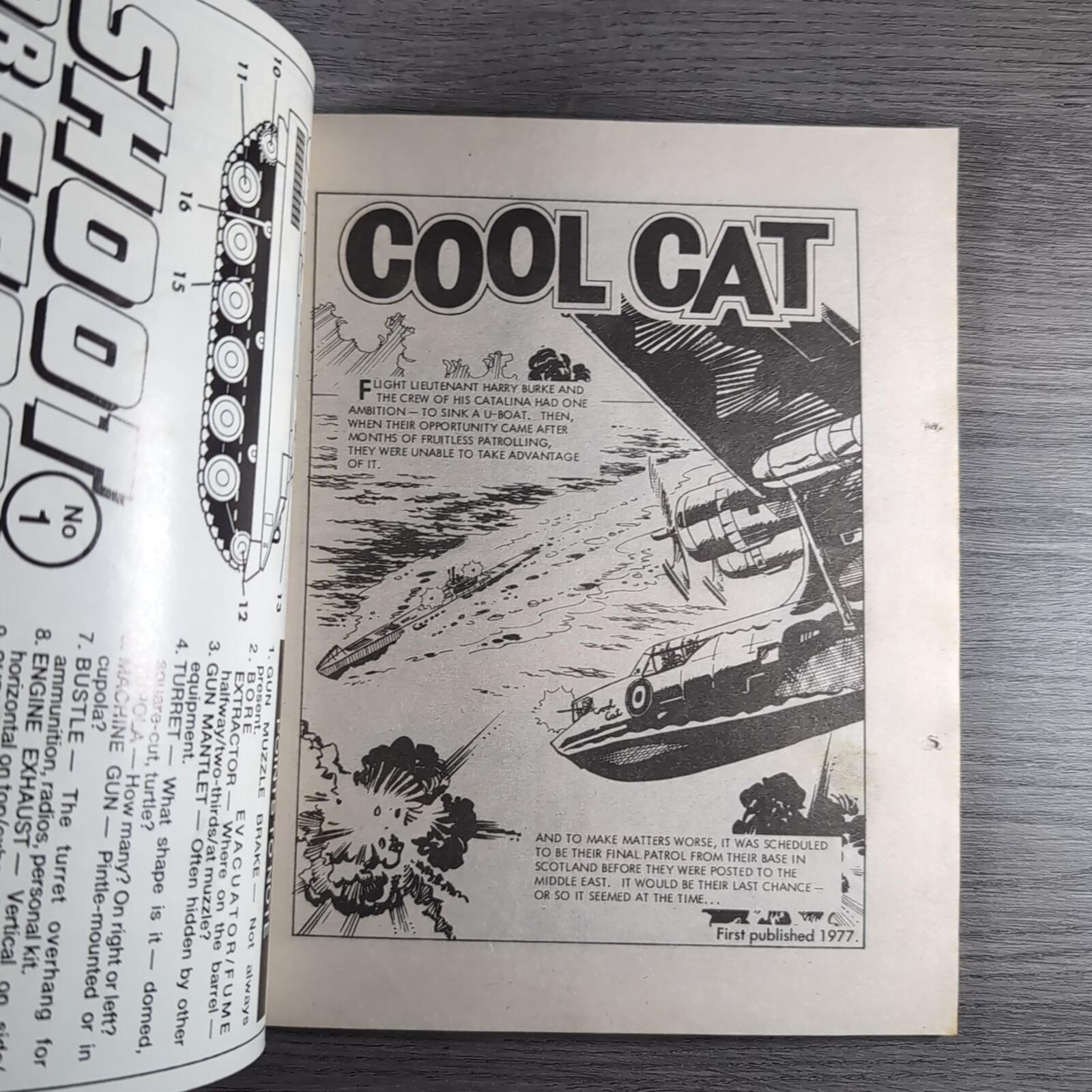 Commando Comic 2483 Cool Cat Vintage War Comic