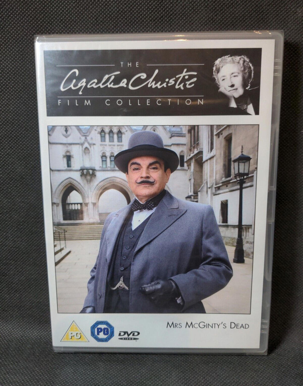 Agatha Christie The Film Collection DVD Mrs McGintys Dead Hercule Poirot - New - Retrorama UK