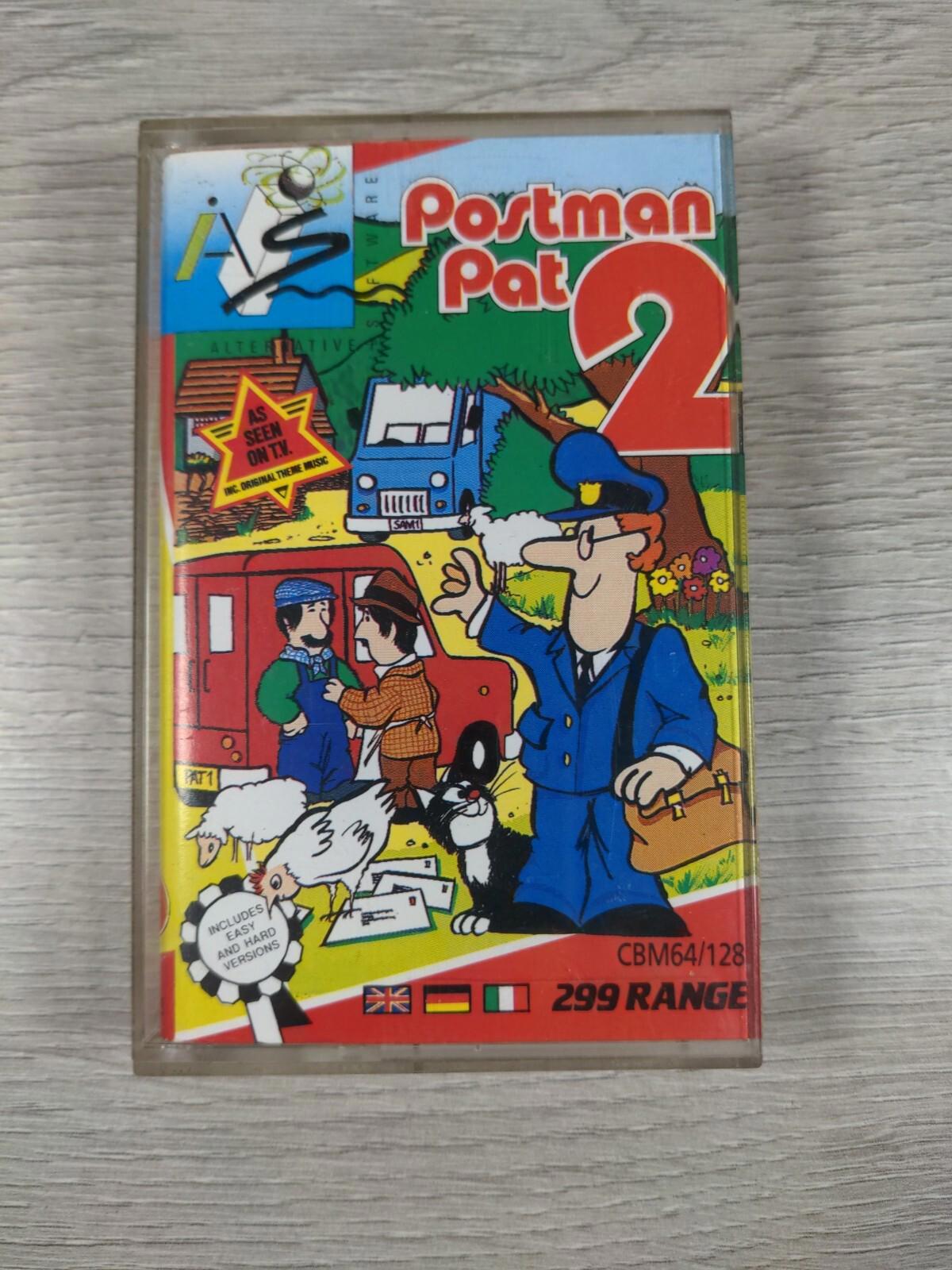Postman Pat 2 Commodore 64 C64 Game Cassette Tested & Working - Retrorama UK