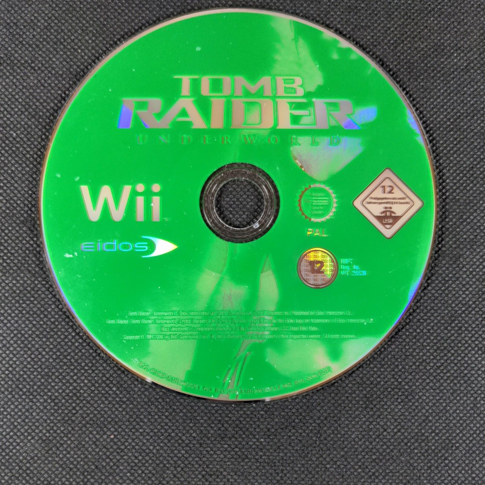 Tomb Raider Underworld  Nintendo Wii Game PAL Region