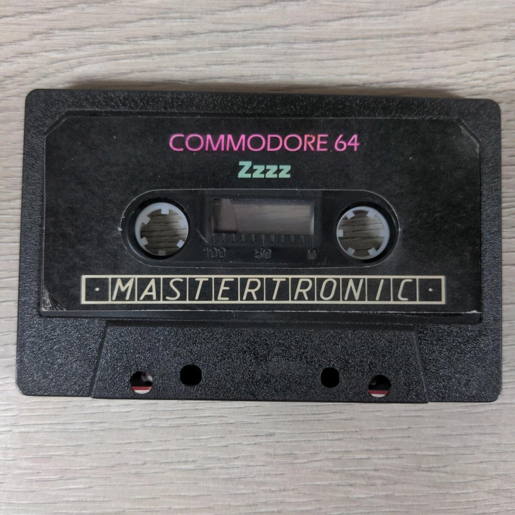 Zzzz Commodore 64 C64 Video Game Cassette Mastertronic Tested & Working