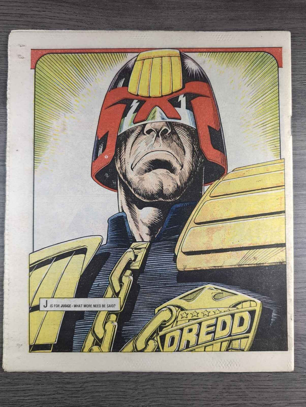 2000AD Prog 505 Featuring Judge Dread Comic 17th Jan 1987 Vintage Retro Comic