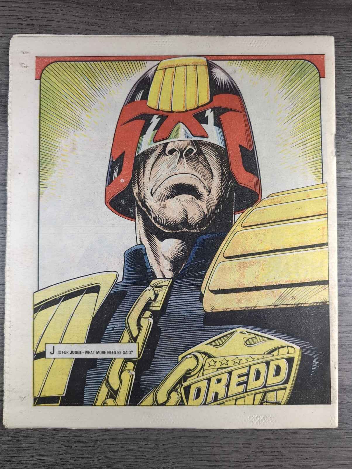 2000AD Prog 505 Featuring Judge Dread Comic 17th Jan 1987 Vintage Retro Comic